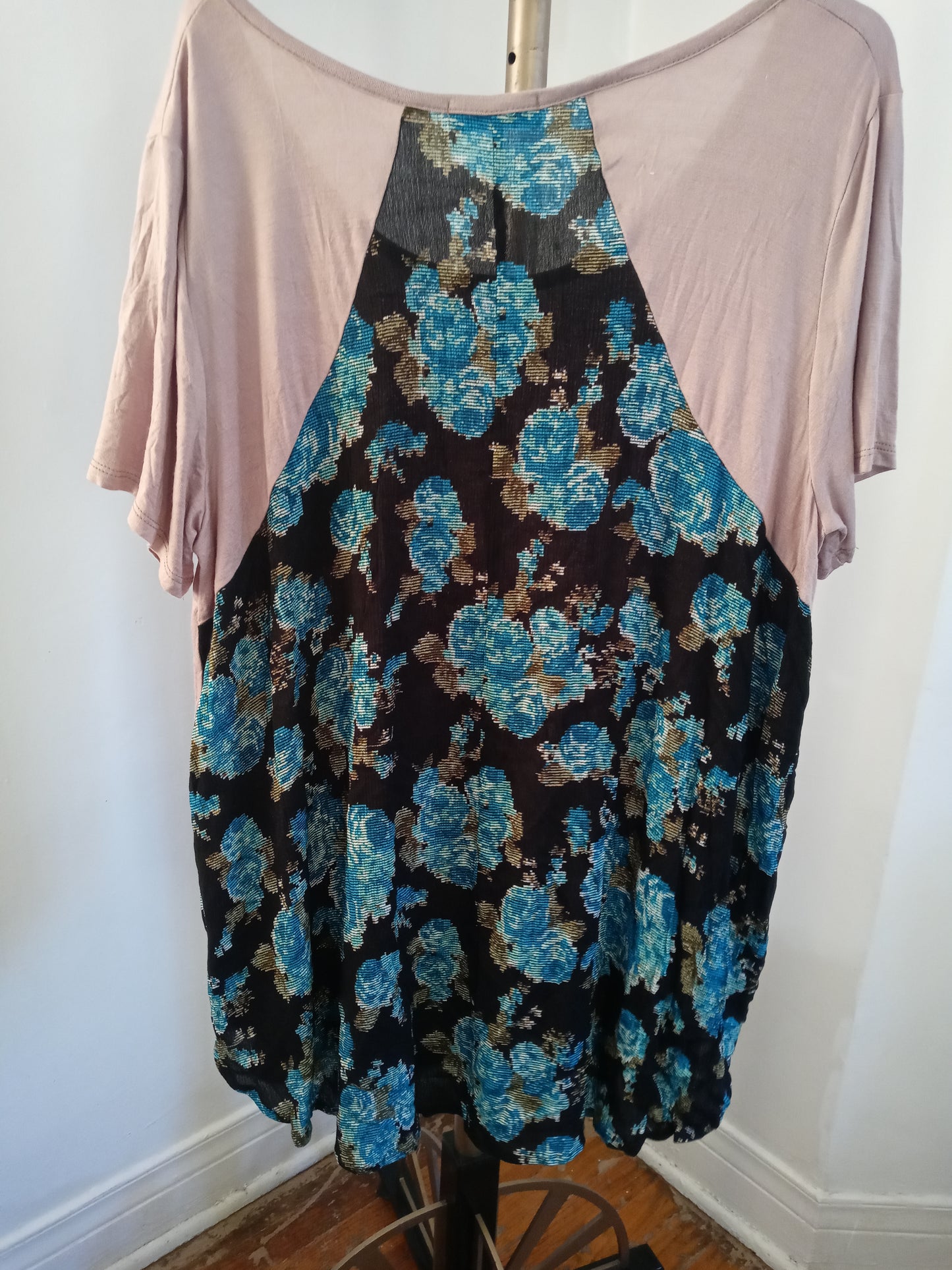 Selfee Women's Blouse Top Brown / Turquoise / Black / Blue Style : AP 1008 - R Size Extra Large