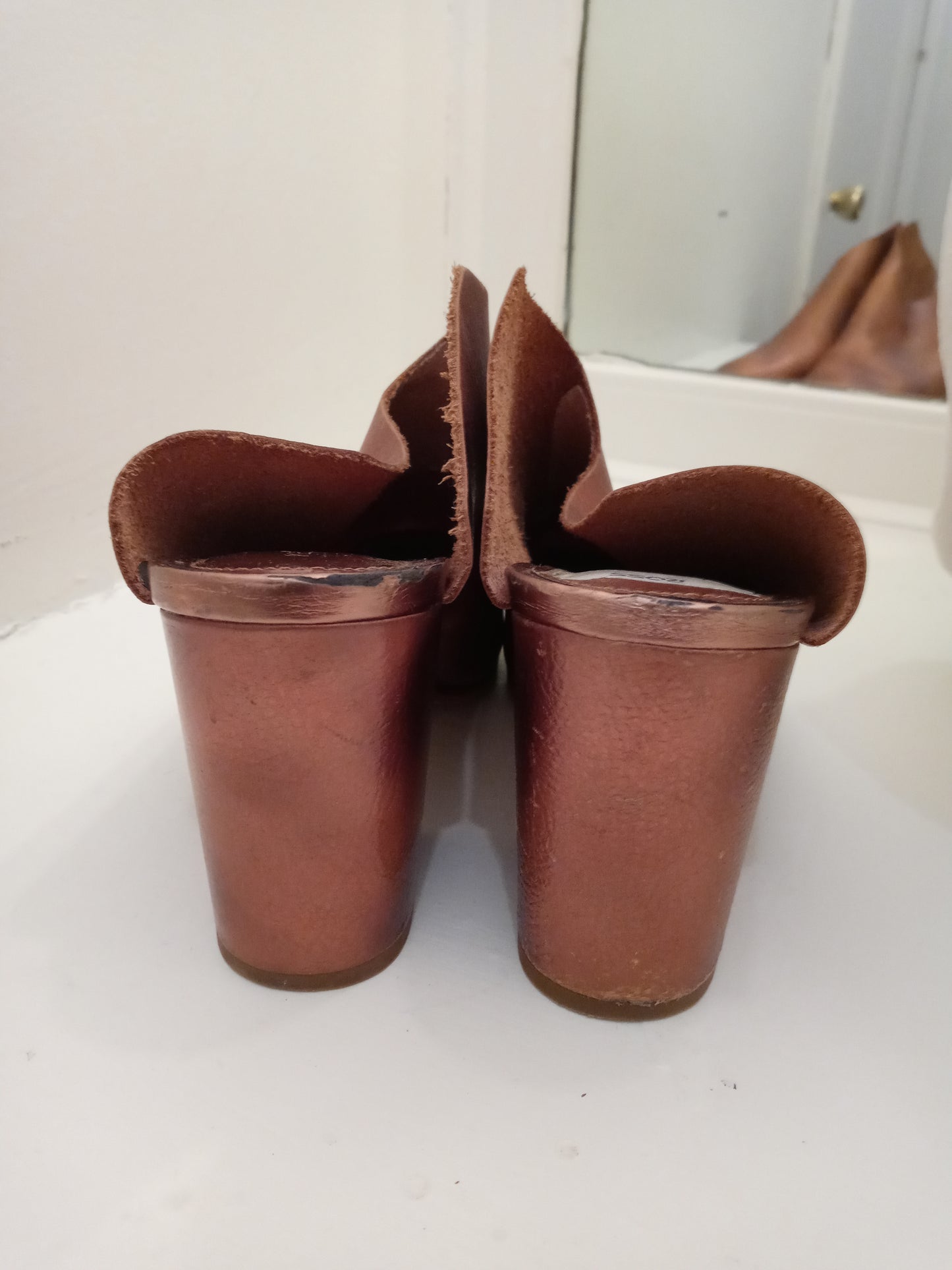 Kelsi Dagger Brooklyn Women's Low Rise Strapless Slide On Heels