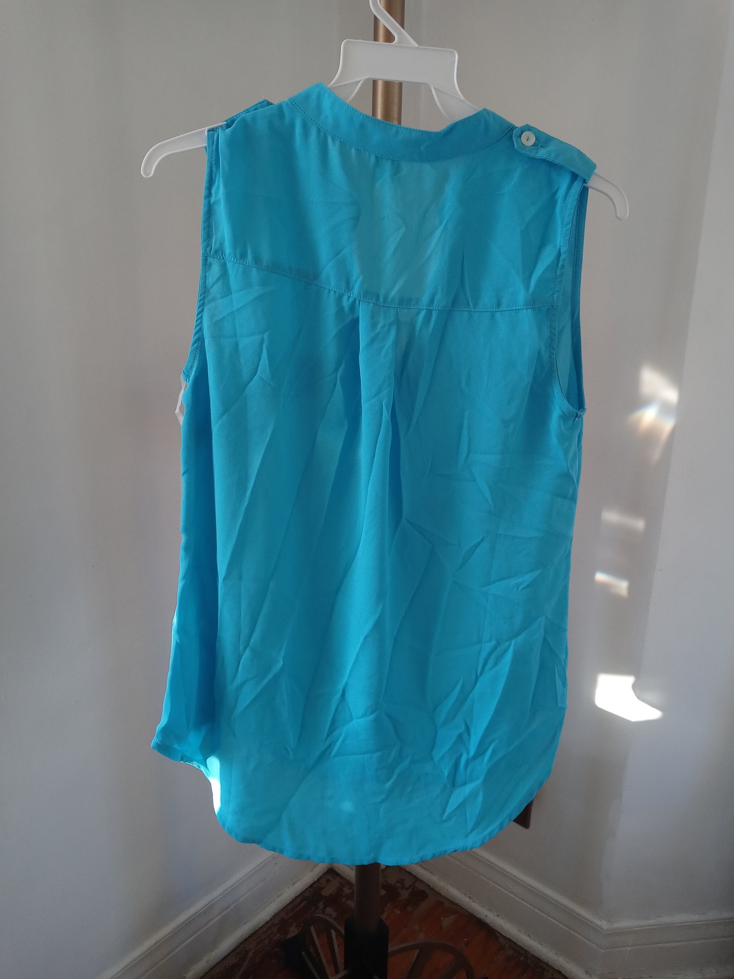 Women's Blue Blouse Top Brand New