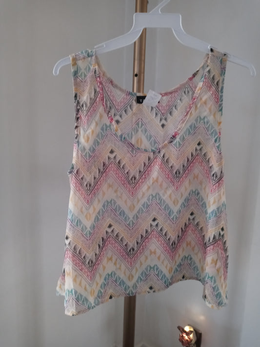 Tabom Women's Top / Blouse Multi Color All Sizes Small, Medium & Large - Style# T - 6722