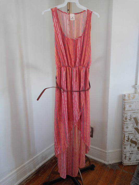 Wish list Women's Maxi Dress - Half Liner Under Dress - Size Small / Chico - Style : DW9871D