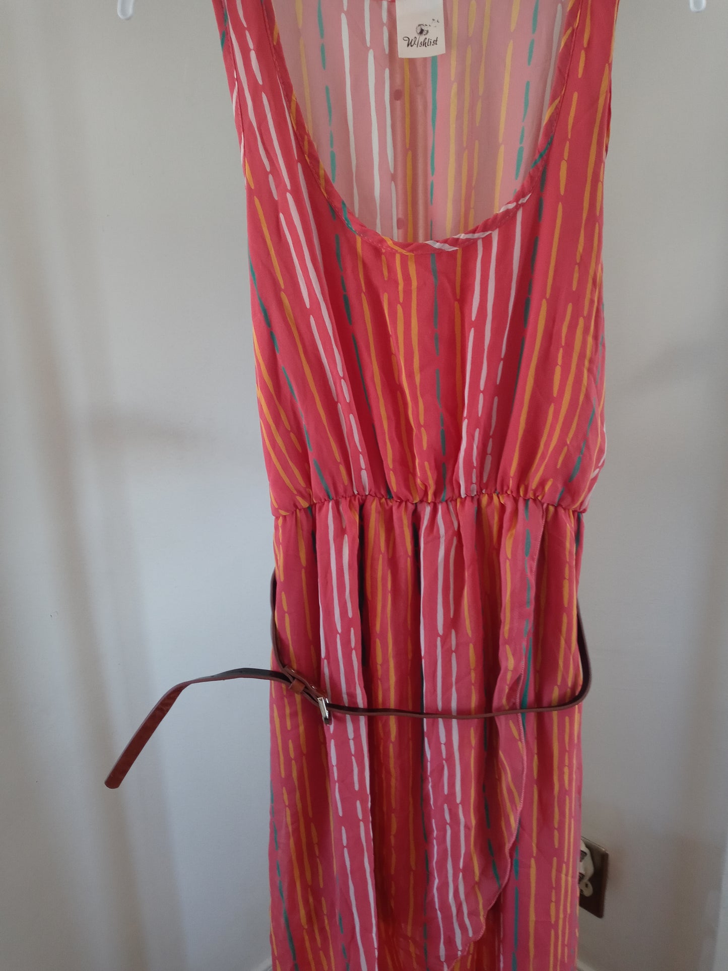 Wish list Women's Maxi Dress - Half Liner Under Dress - Size Small / Chico - Style : DW9871D