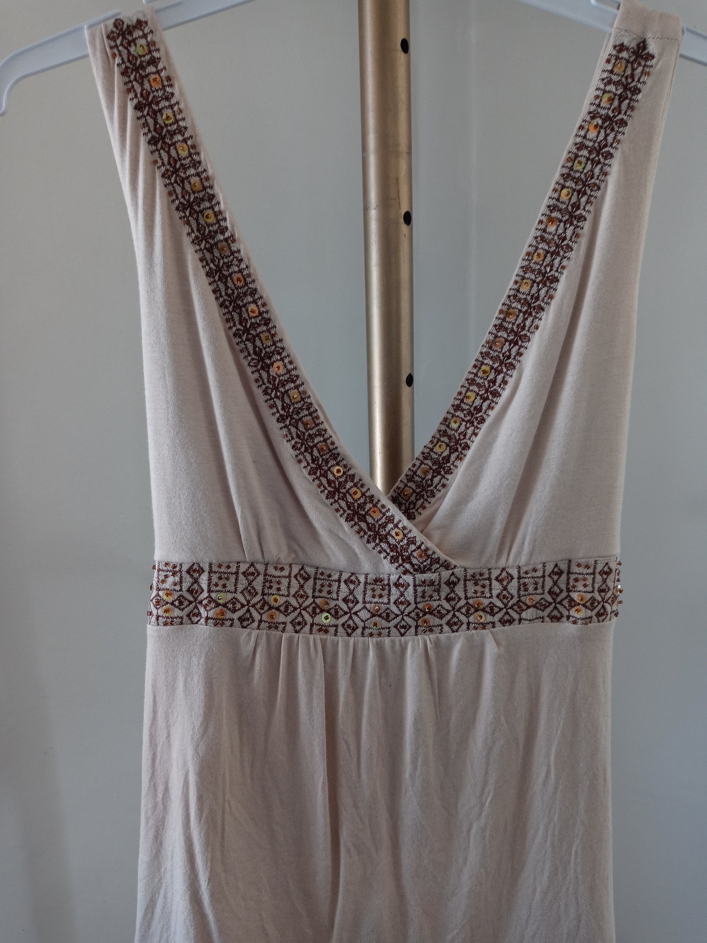 Josephine Italy Women's Sleeveless Back Out Blouse Top