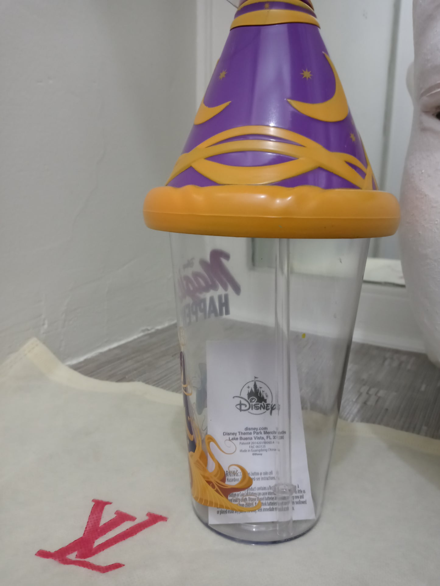 Disney Disneyland Where The Magic Happens Light Up Mickey Mouse Sorcerer Cup