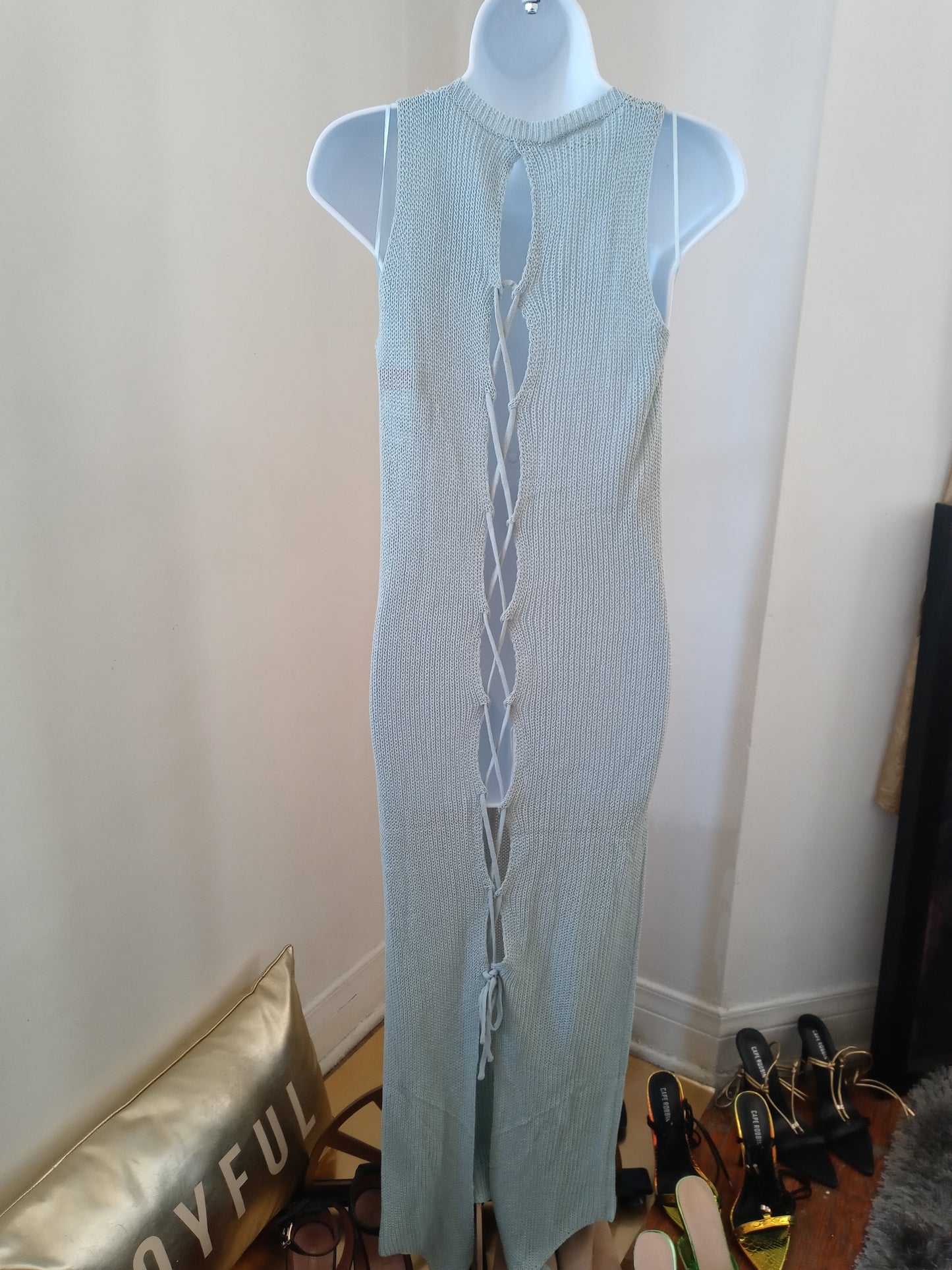 Tones Women's Long Sleeveless Maxi Dress