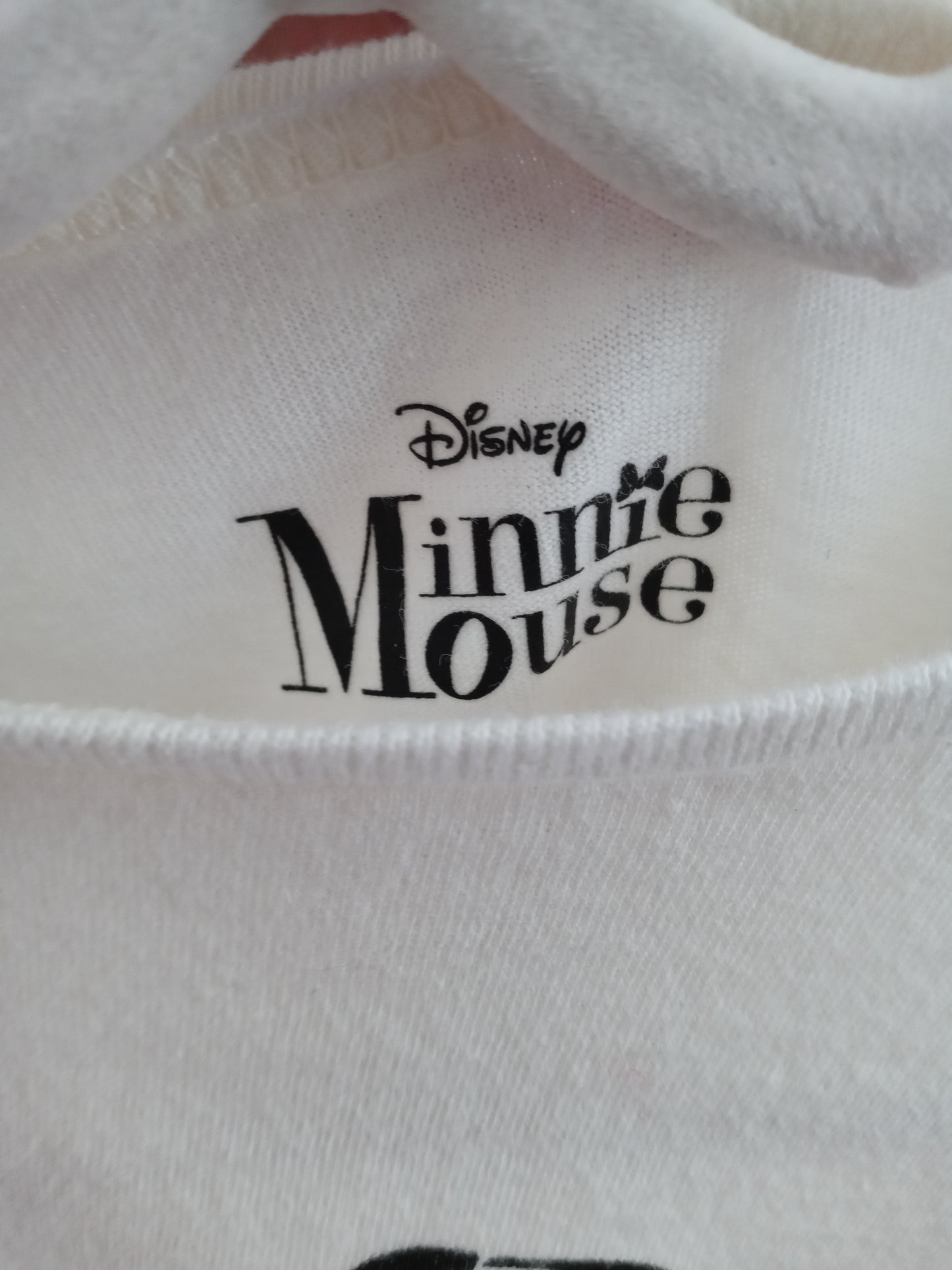 Disney Minnie Mouse Multi Color Polka Dot Painting T Shirt -