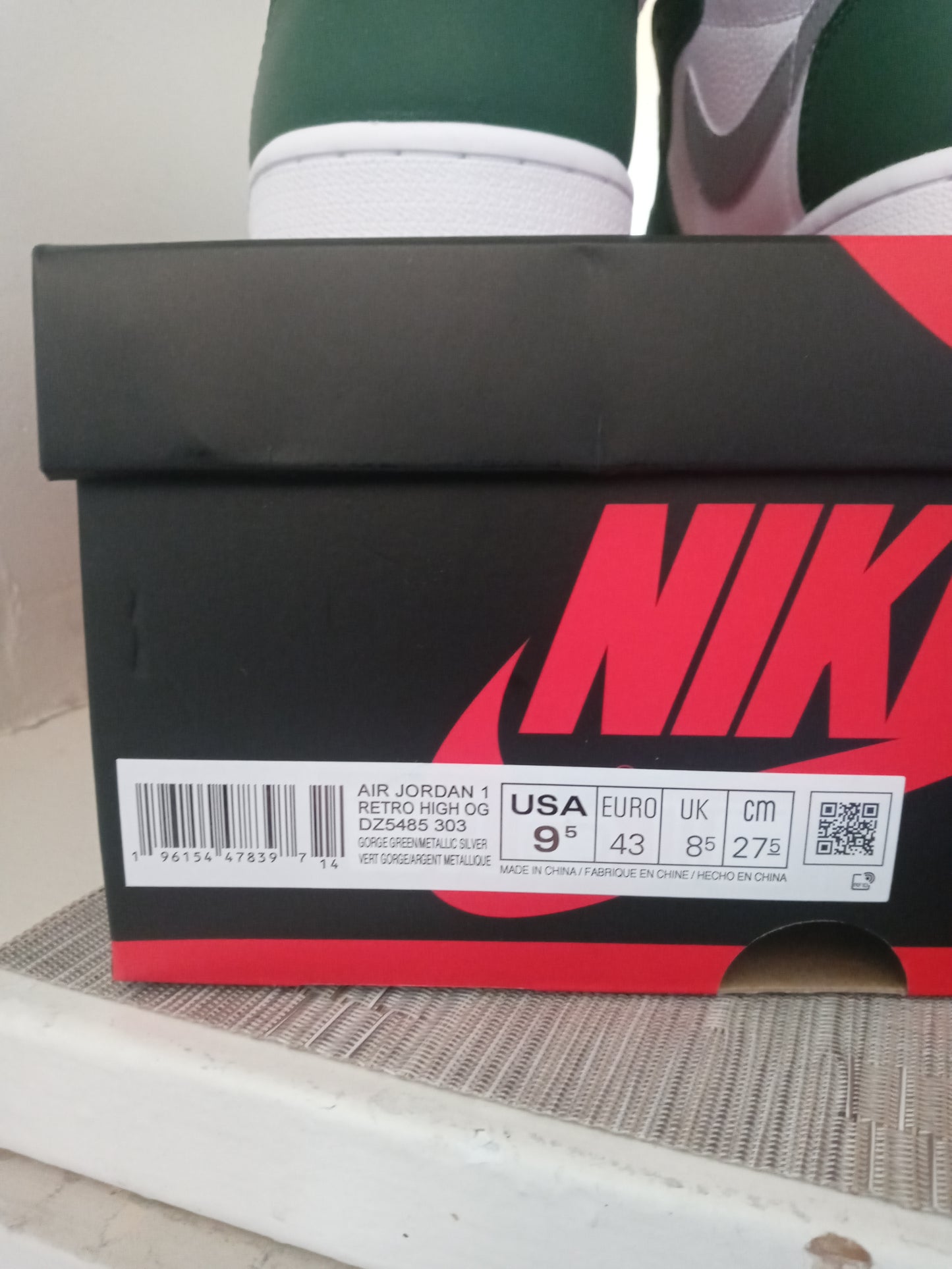 Air Jordan 1 High OG " Gorge Green "