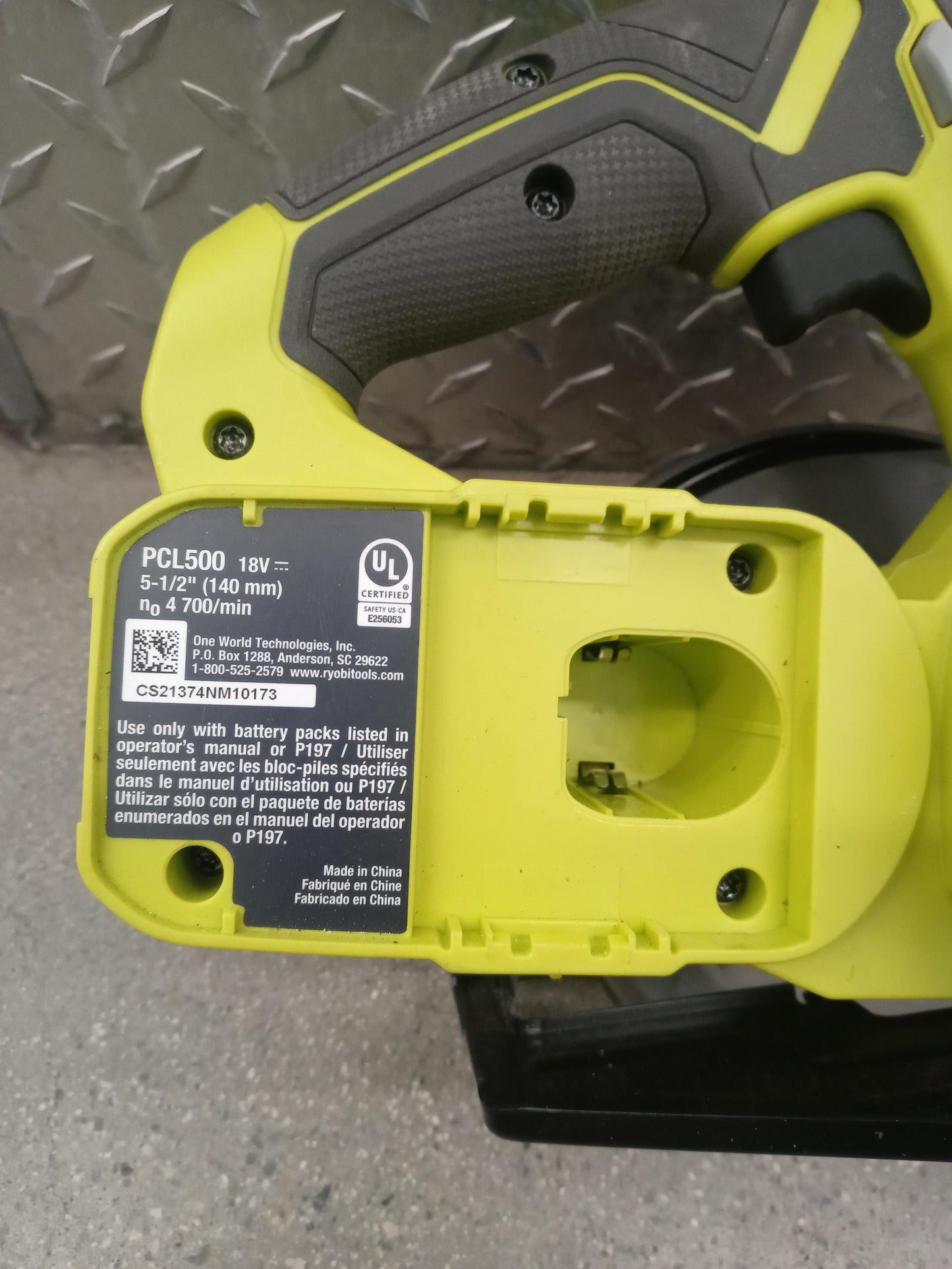 Ryobi One + 18V Cordless 5 1/2 in. Circular Saw