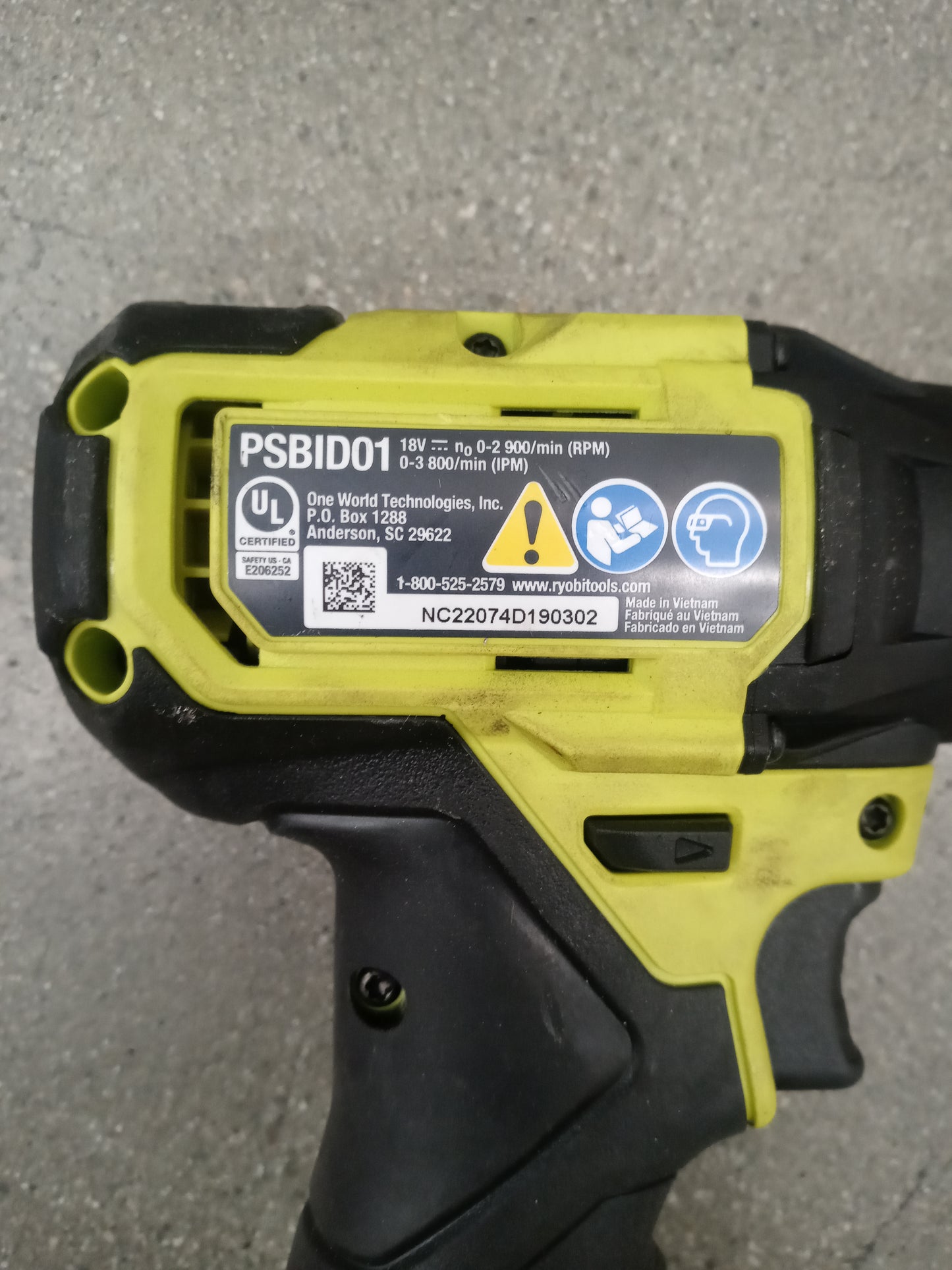 Ryobi One+ HP 18V Brushless Drill