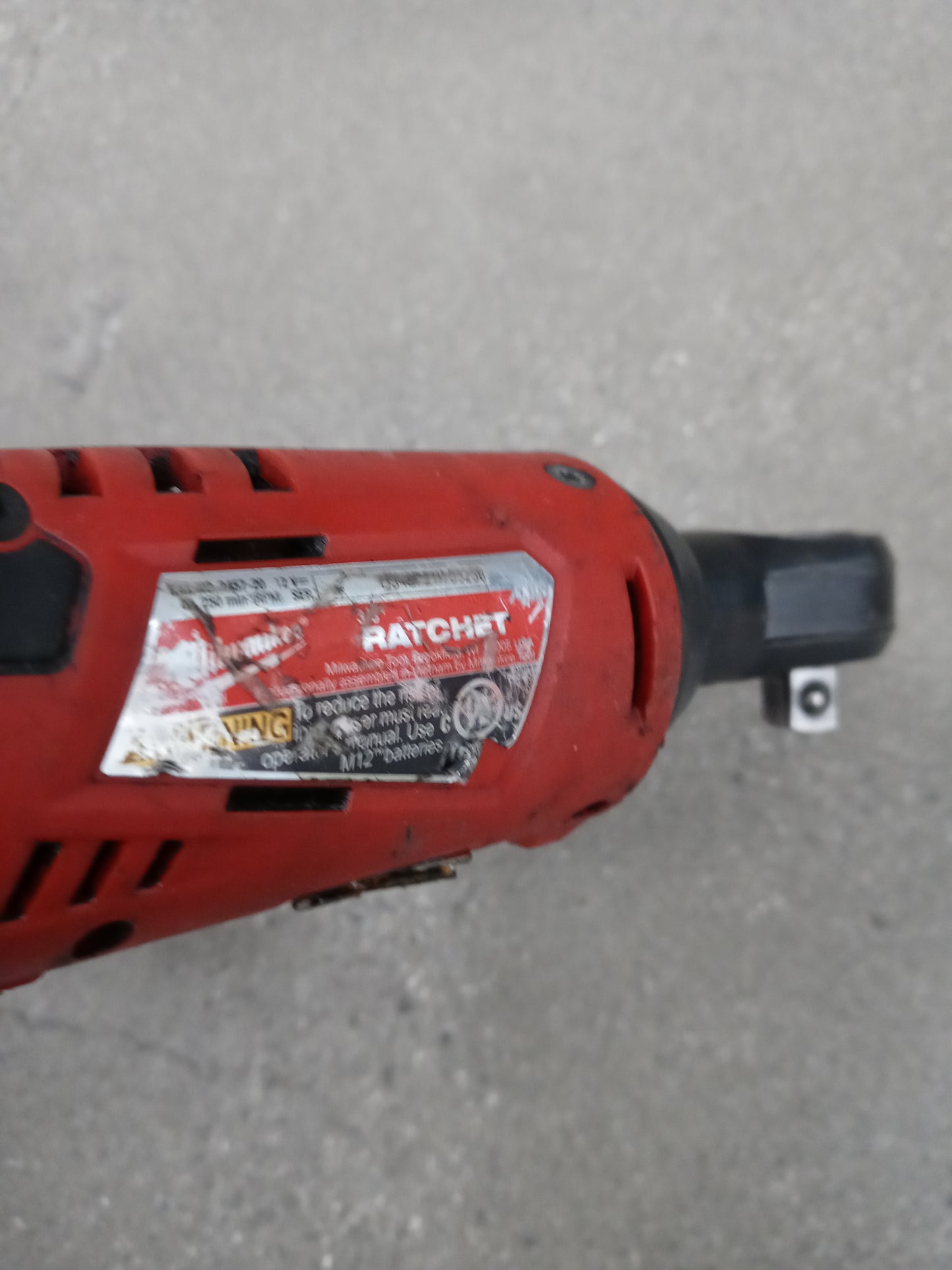 Milwaukee M12 12V 3/8" Inch Cordless Ratchet