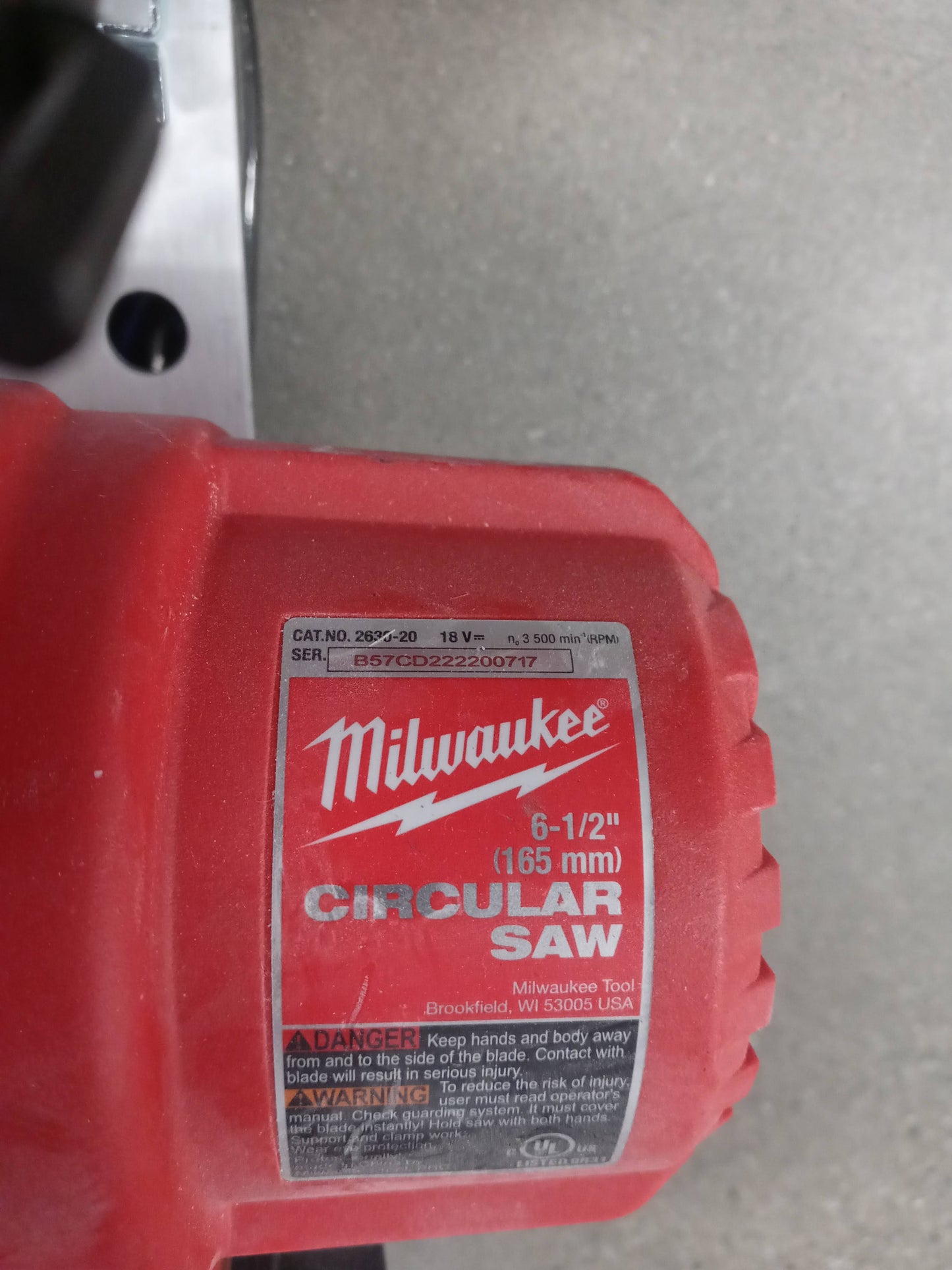 Milwaukee 2630-20 M18 18V Cordless Lithium-Ion