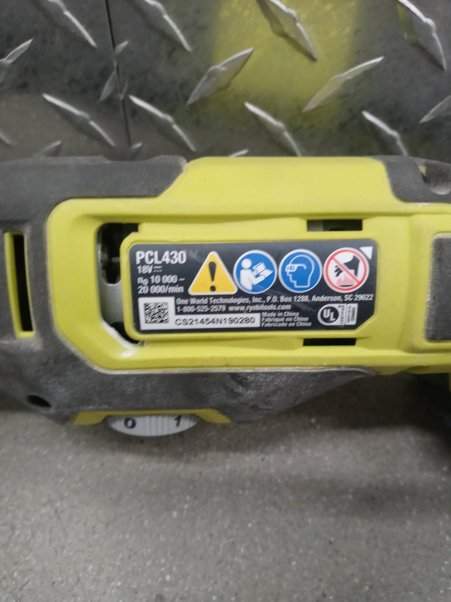 RYOBI 18V ONE+ PCL430 Oscillating Multi-Tool Cordless ( TOOL ) 18 V