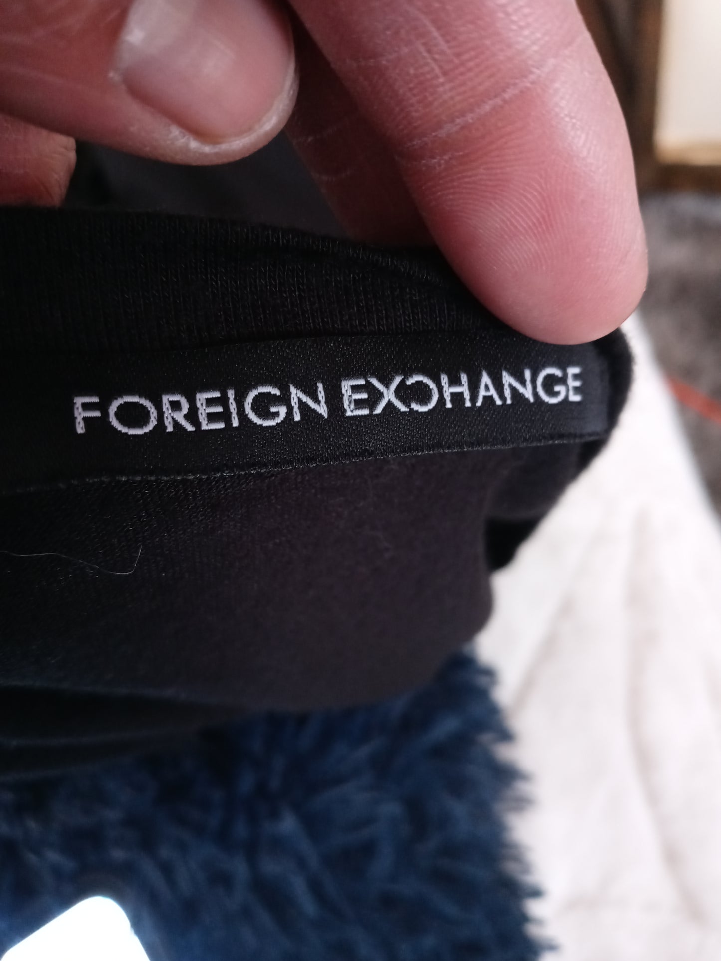 Foreign Exchange Friday's Coming Women's Cut Off Black & White T Shirt