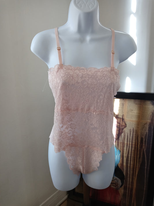 Wasteland Women's Light Pink Intimates 1pc