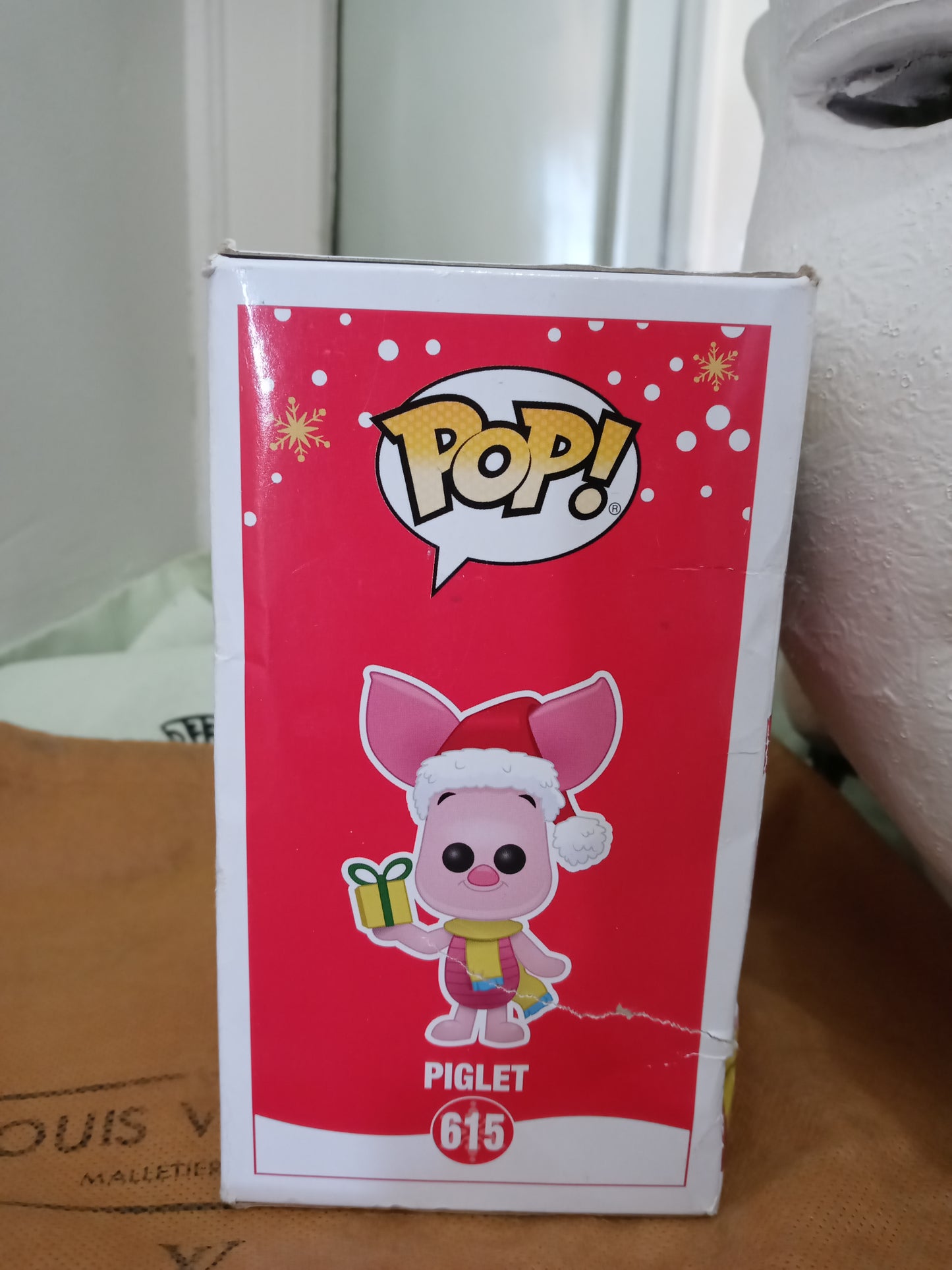 Funko Pop Disney's Piglet #615 with Pop Protector.