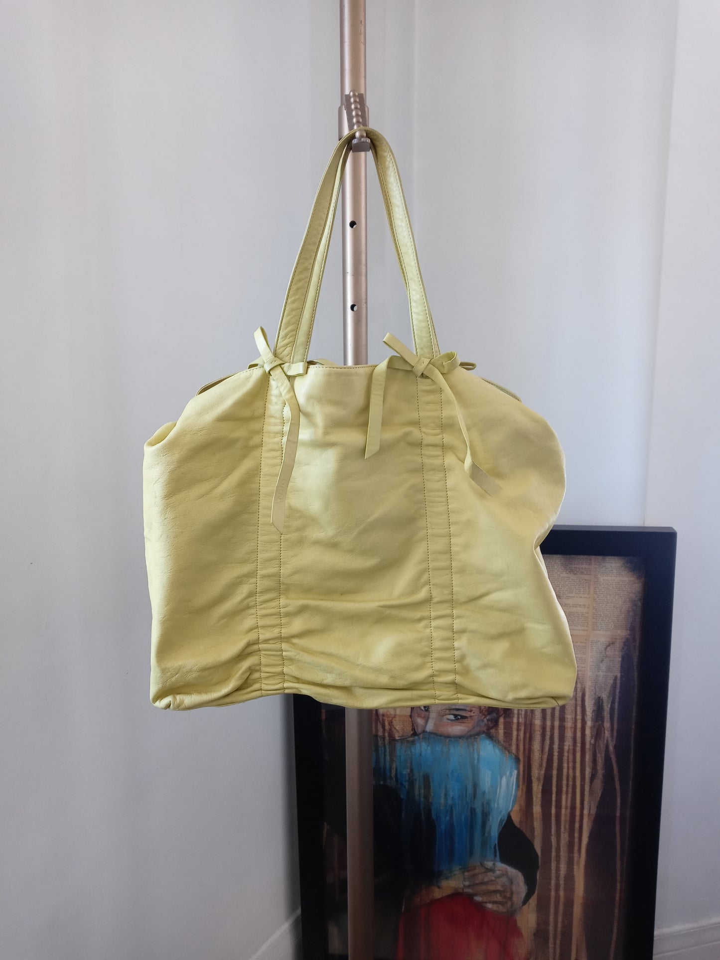 DKNY Lime Green Traveler Tote