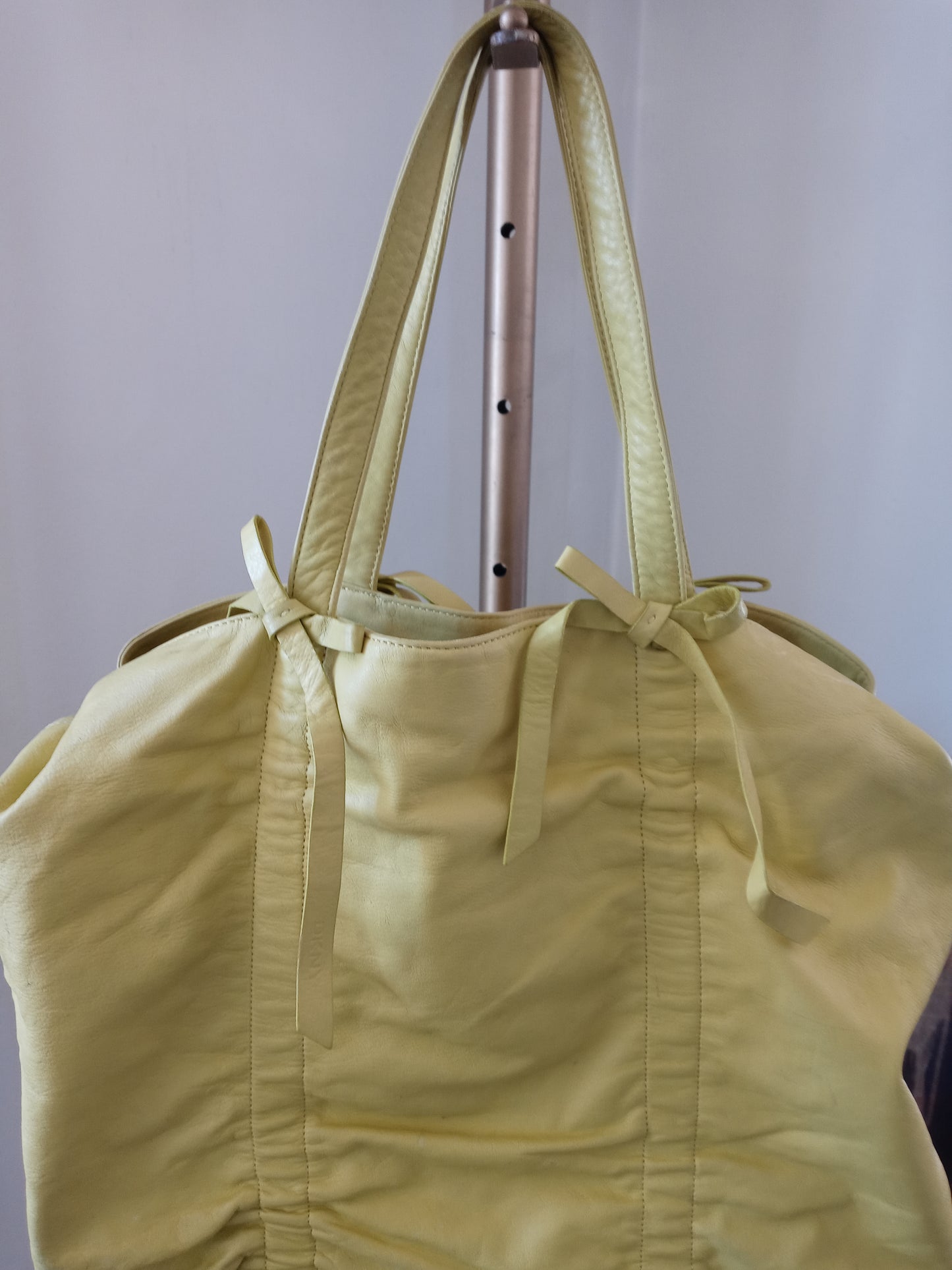 DKNY Lime Green Traveler Tote