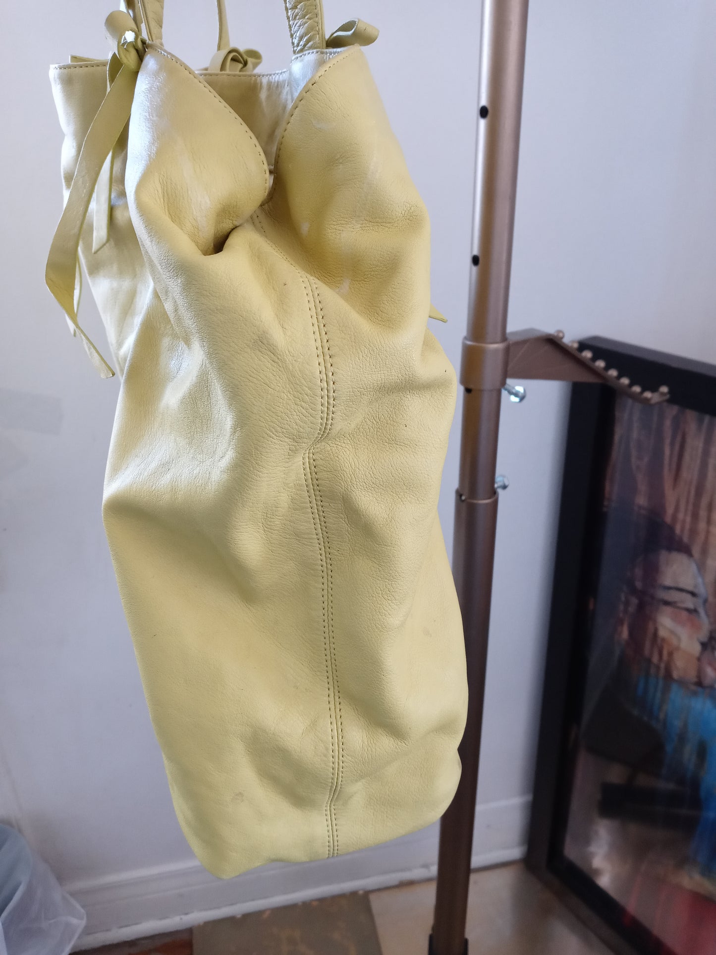 DKNY Lime Green Traveler Tote