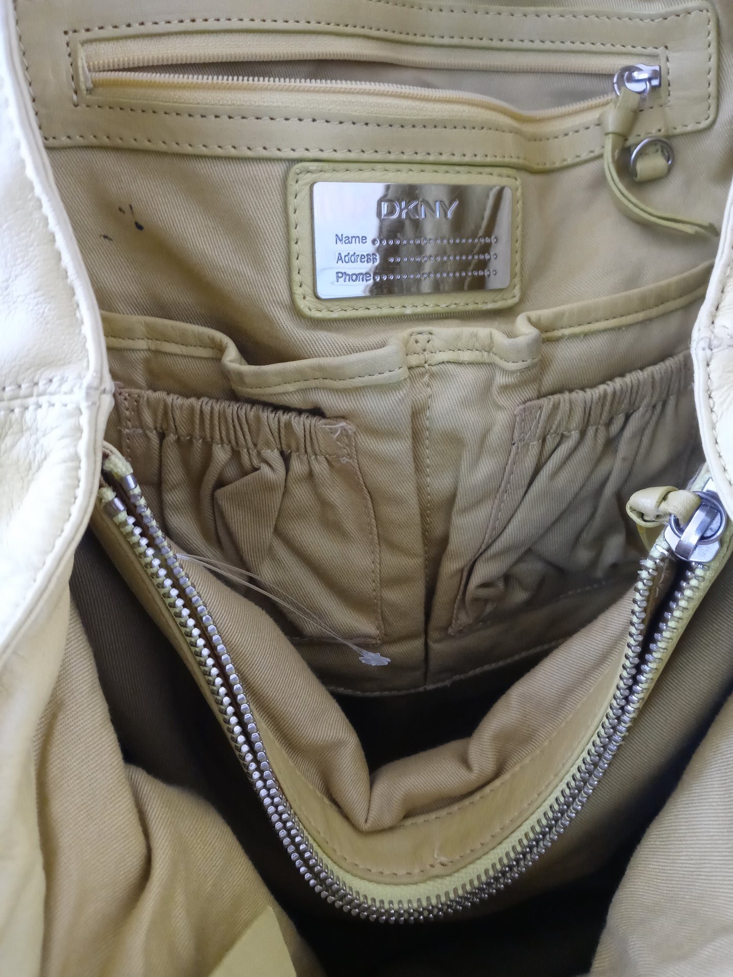DKNY Lime Green Traveler Tote