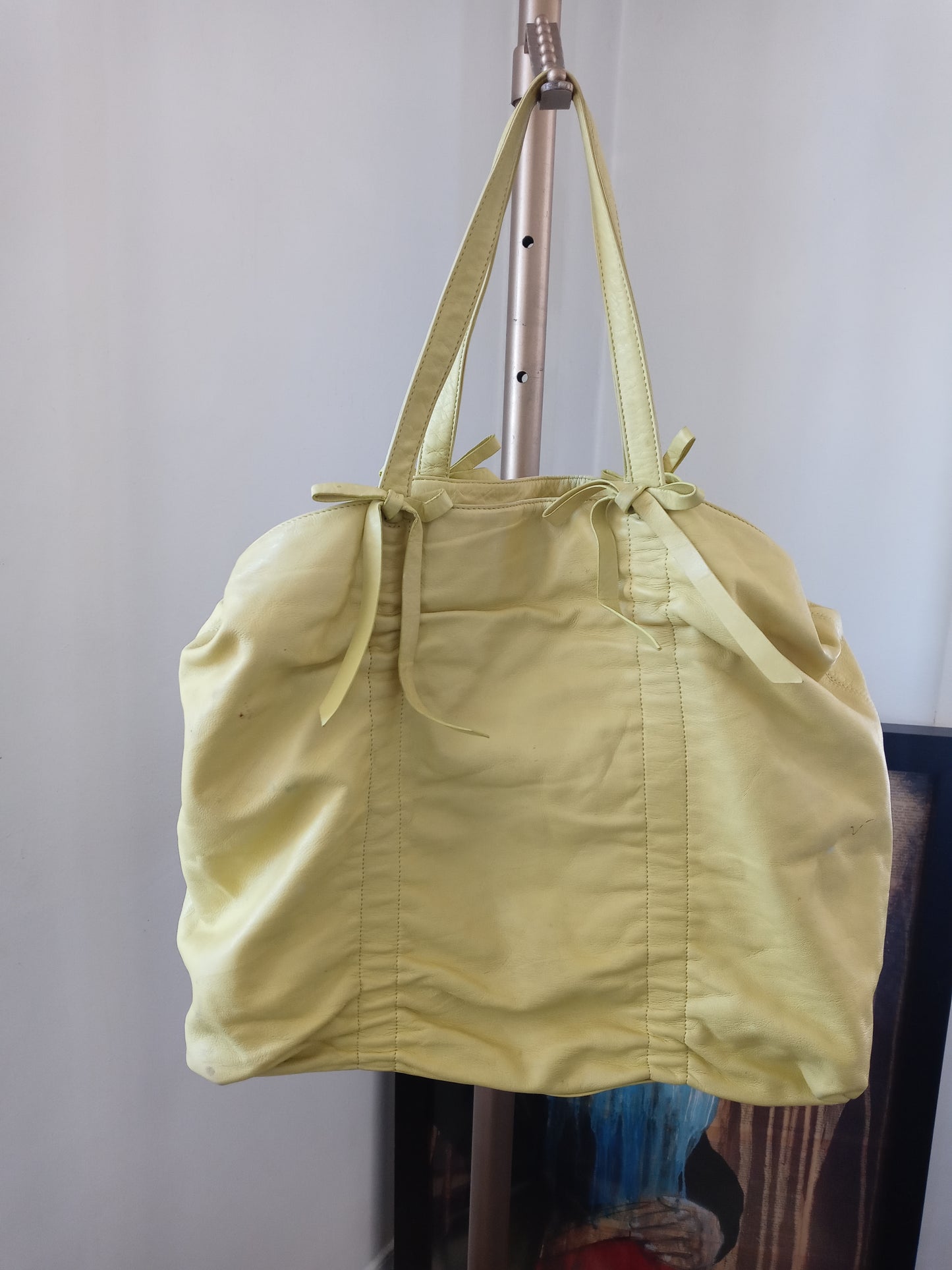 DKNY Lime Green Traveler Tote