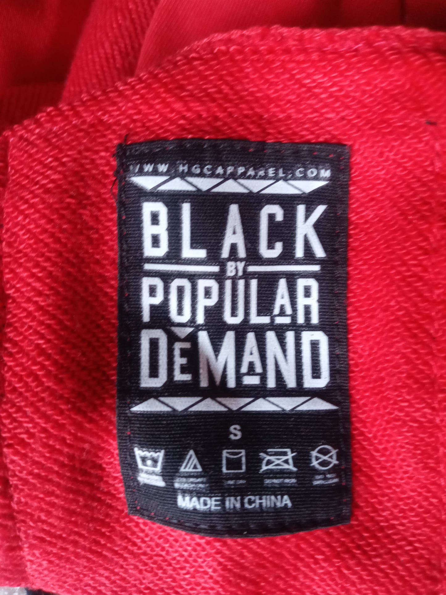 Black By Popular Demand Long Sleeve Crop Top Sweat Shirt Hoodie