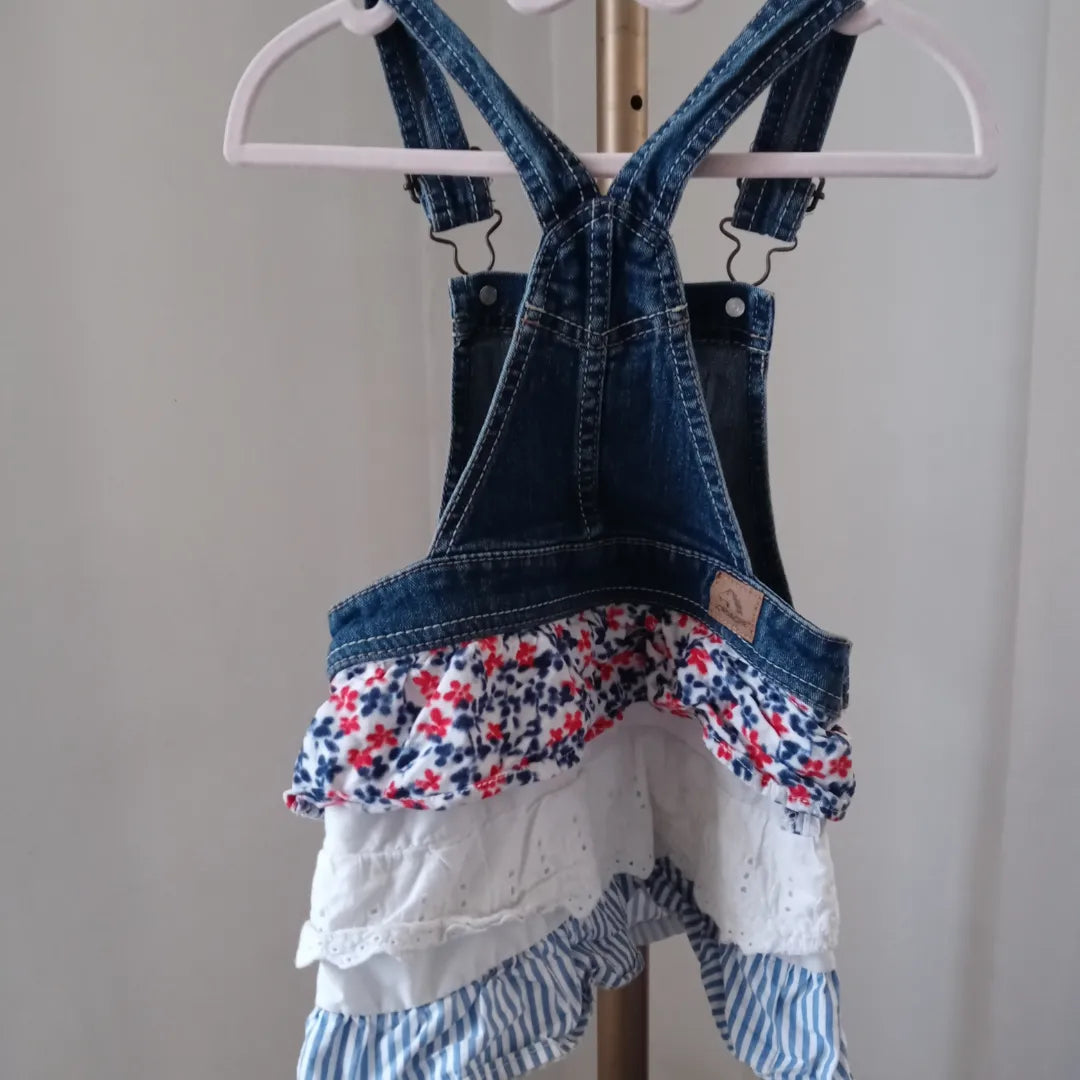 Jordache Bib Overalls Dress Size 4T