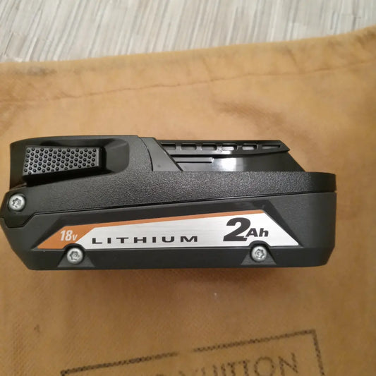 Ridgid R87002 18V Lithium - Ion 2.0AH Battery - Pre Owned - Used / Good Condition