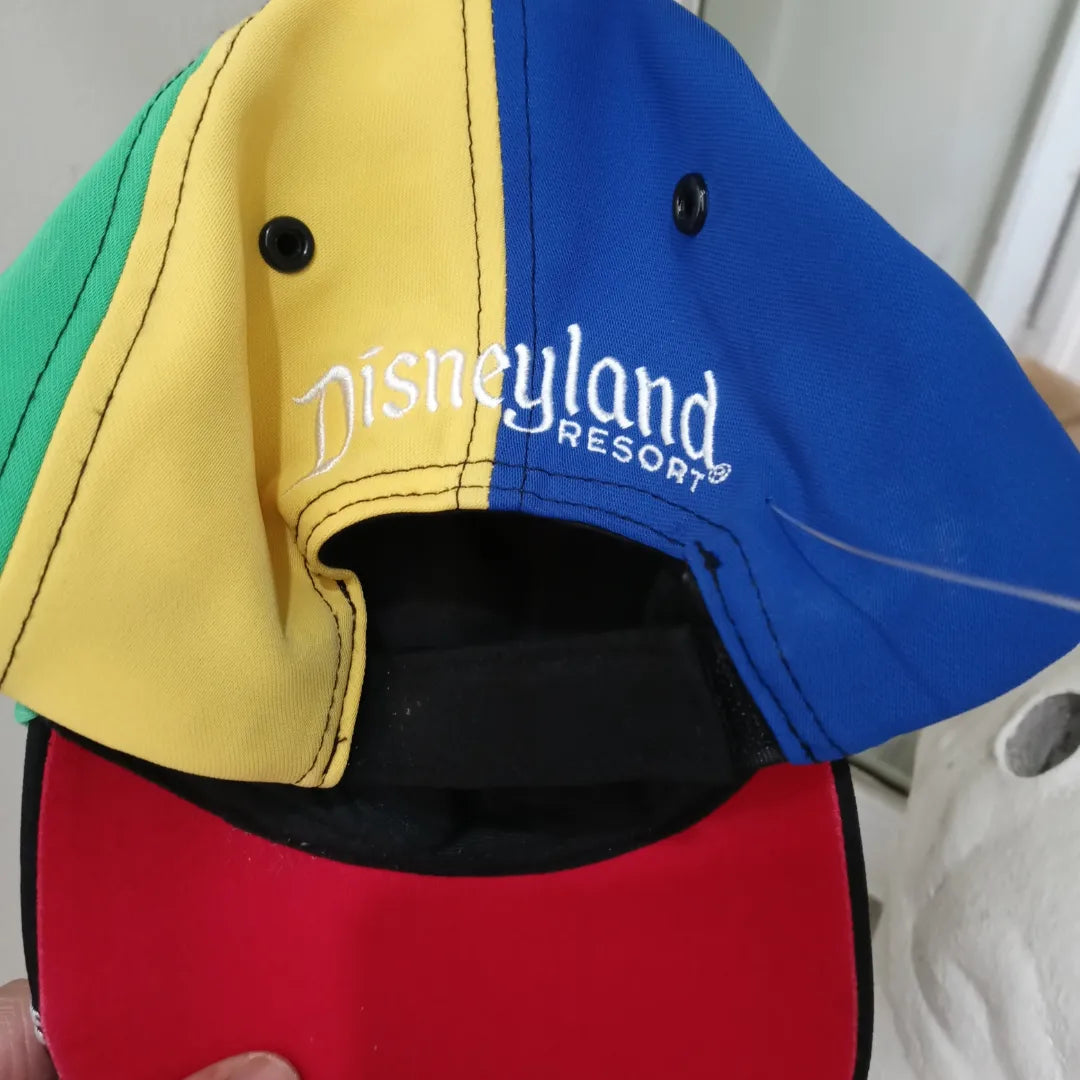 Disney Parks Youth 2021 Adjustable Mickey Mouse Block Colorful Baseball Cap