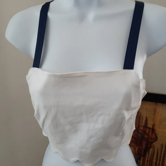 Cartolina Nantucket By : Zoe Rosenberg Women's Crop Top