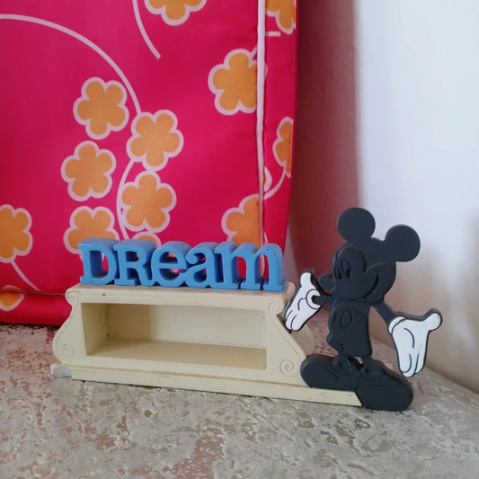 HALLMARK DISNEY MICKEY DREAM DECORATION DYG9110 DESK FIGURINE RESIN GIFT.