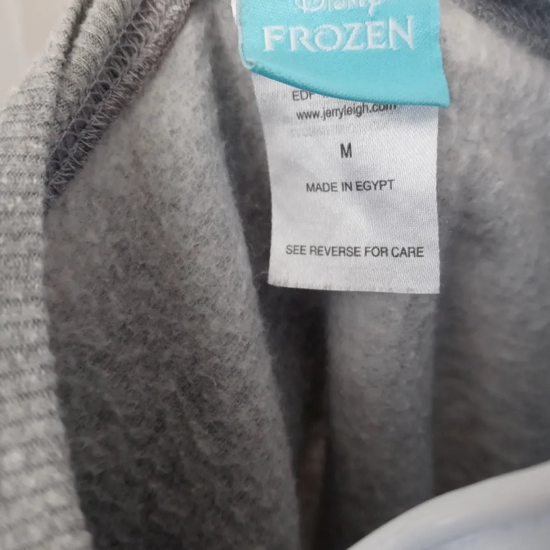 Disney Frozen Snowman Olof Grey Printed Sweatshirt size Medium