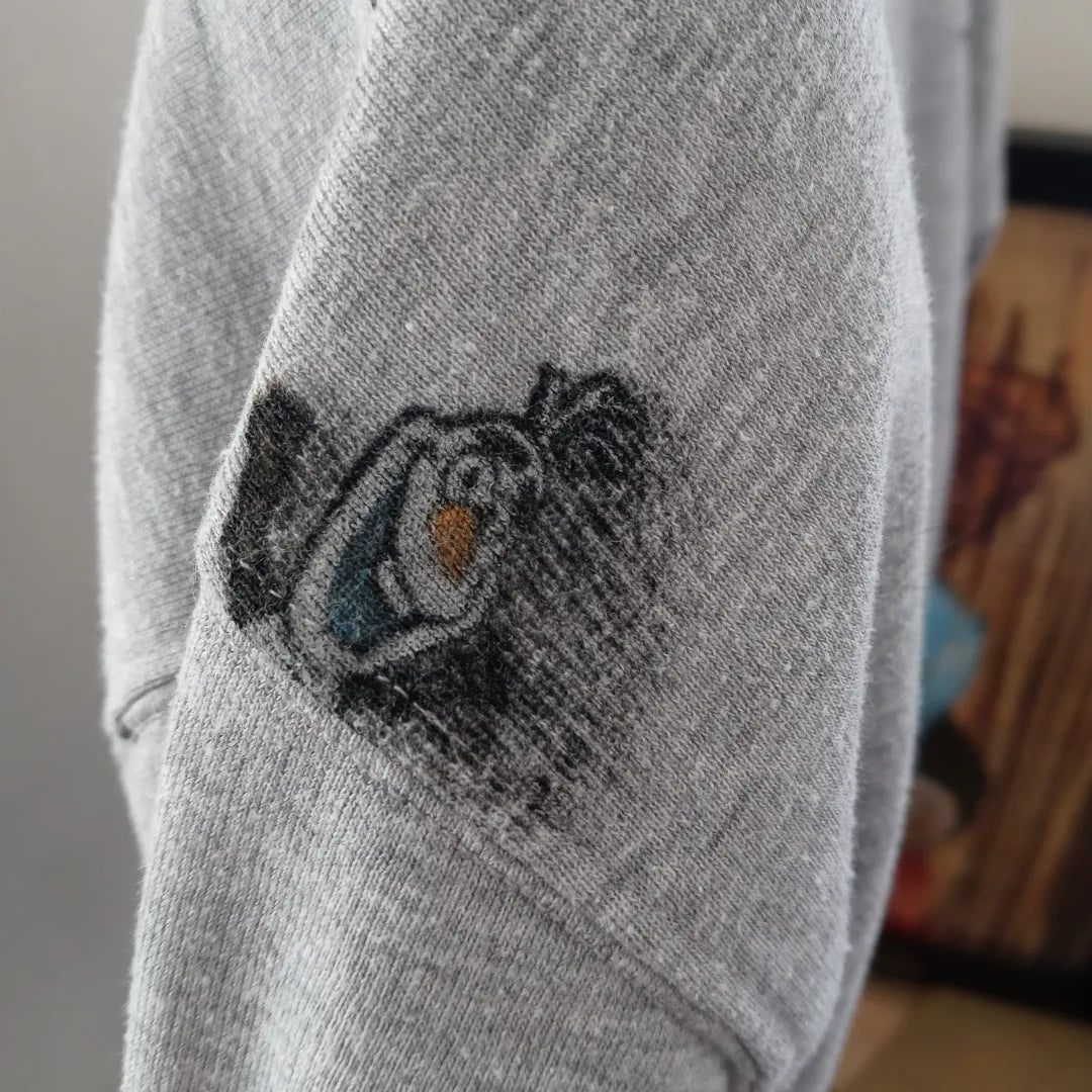 Disney Frozen Snowman Olof Grey Printed Sweatshirt size Medium