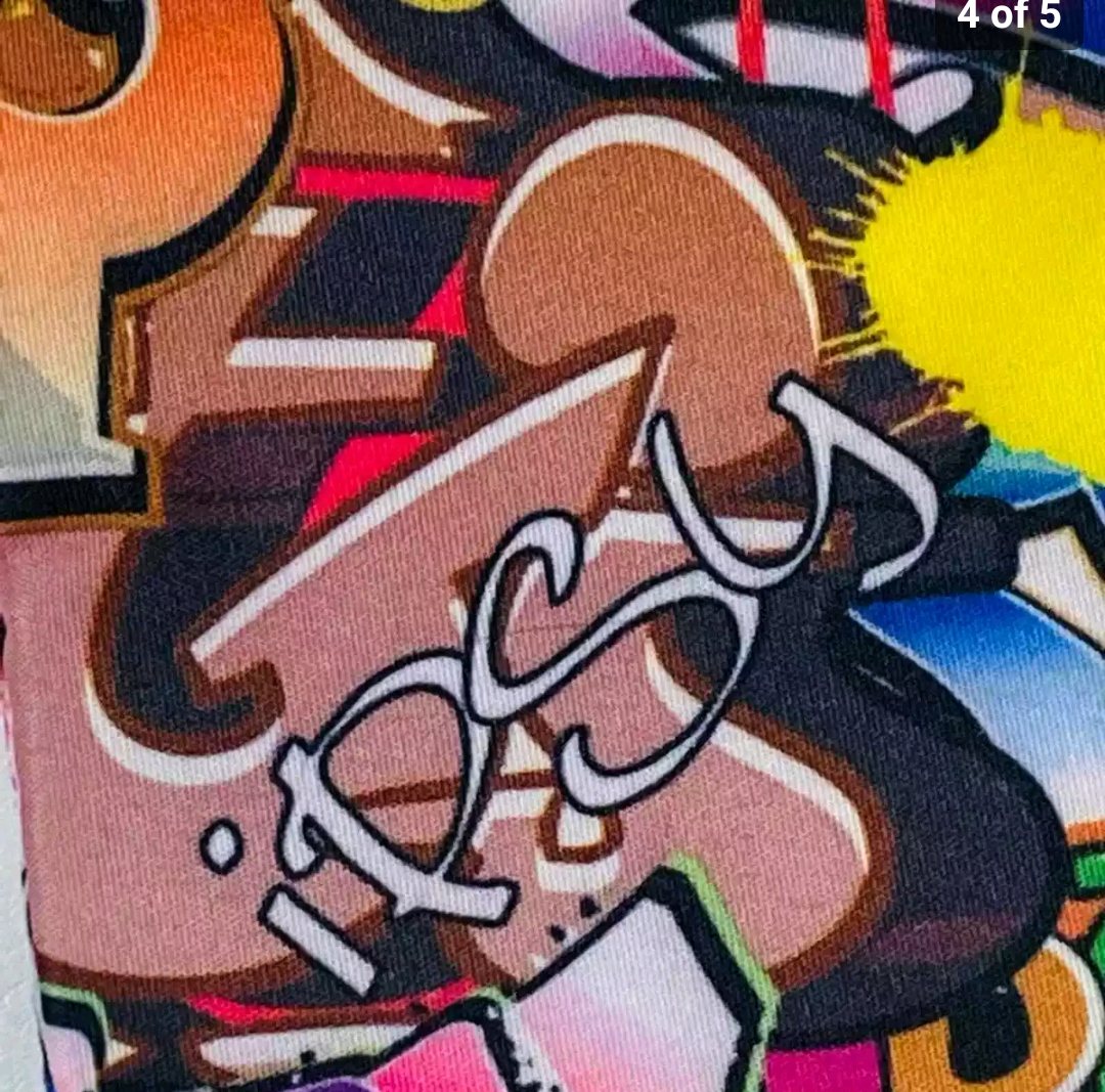 Limited Edition ipsy Small make up bag with all over graffiti print from Ipsy.