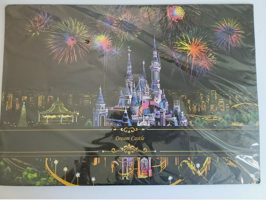 Scratch-Off Art Drawing Dream Castle Sketch kit Sealed Teen Adult 16x11in..