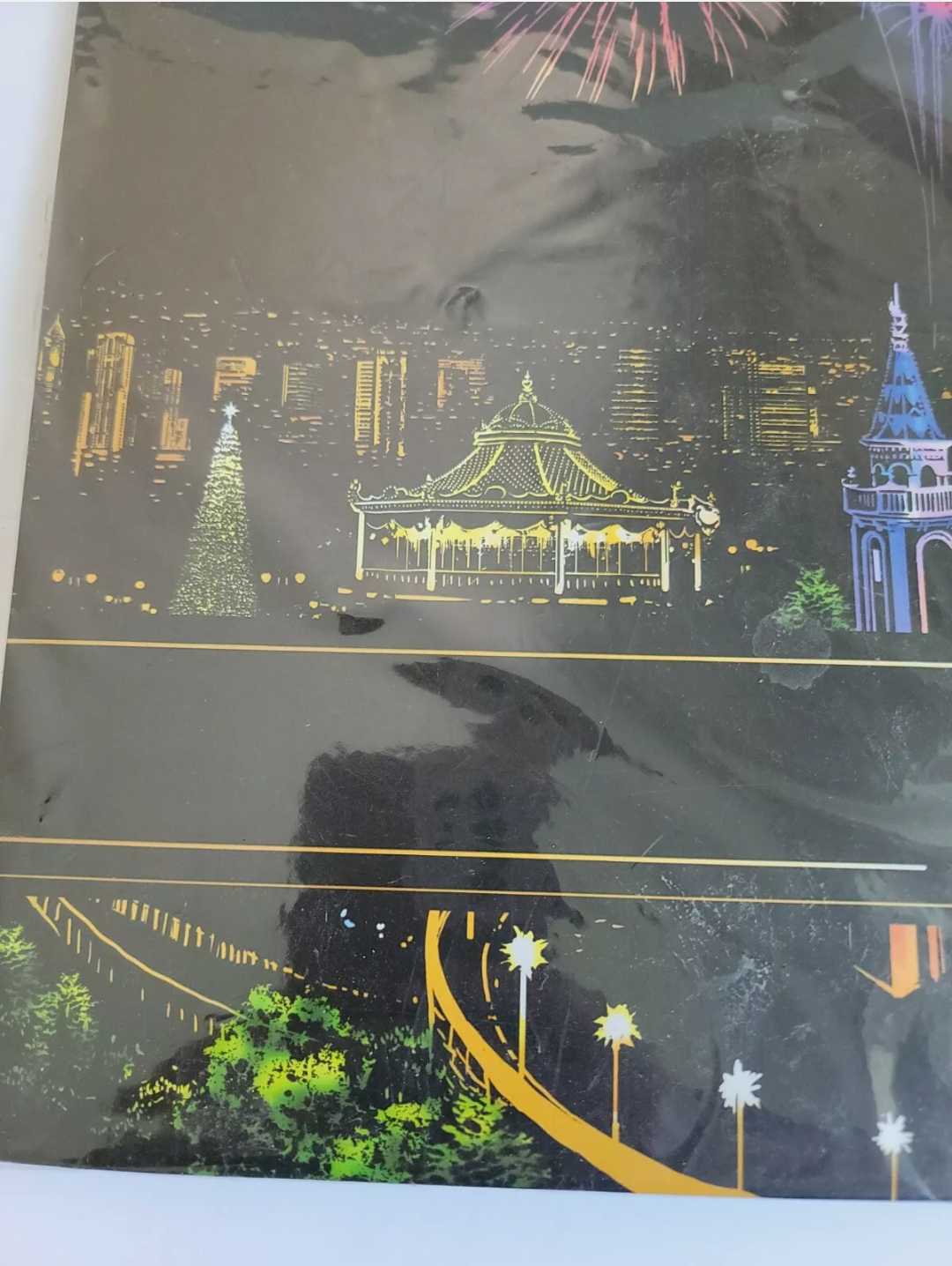 Scratch-Off Art Drawing Dream Castle Sketch kit Sealed Teen Adult 16x11in..