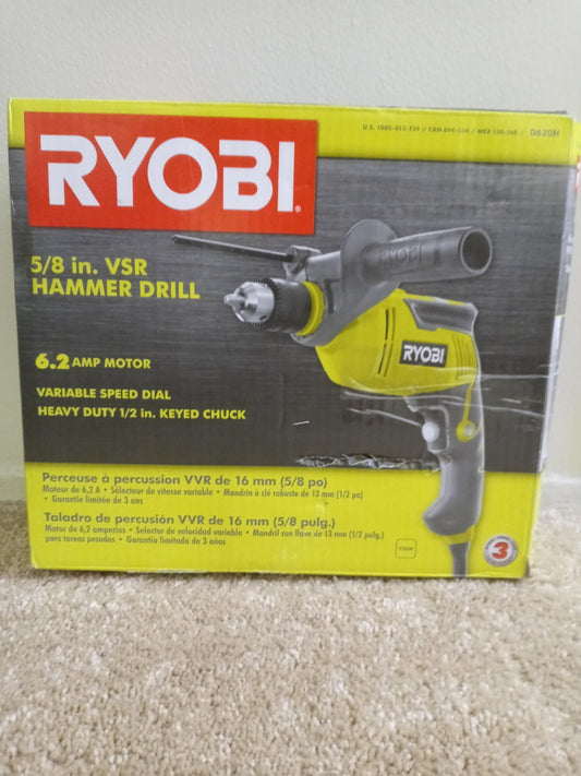 Ryobi 5/8in. VSD Hammer Drill