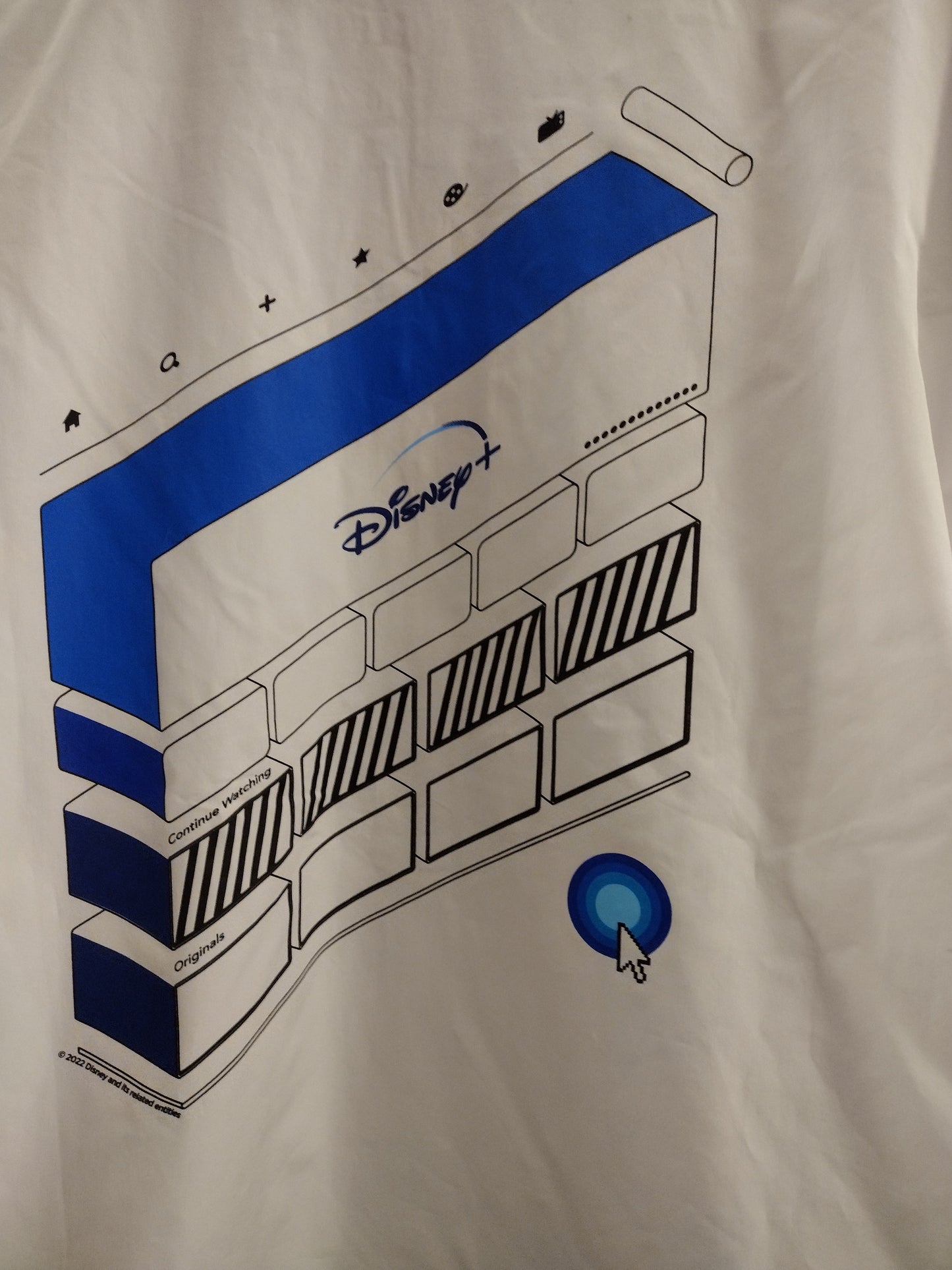 SDCC 2022 Exclusive Disney Plus Booth x Champion Packable Windbreaker