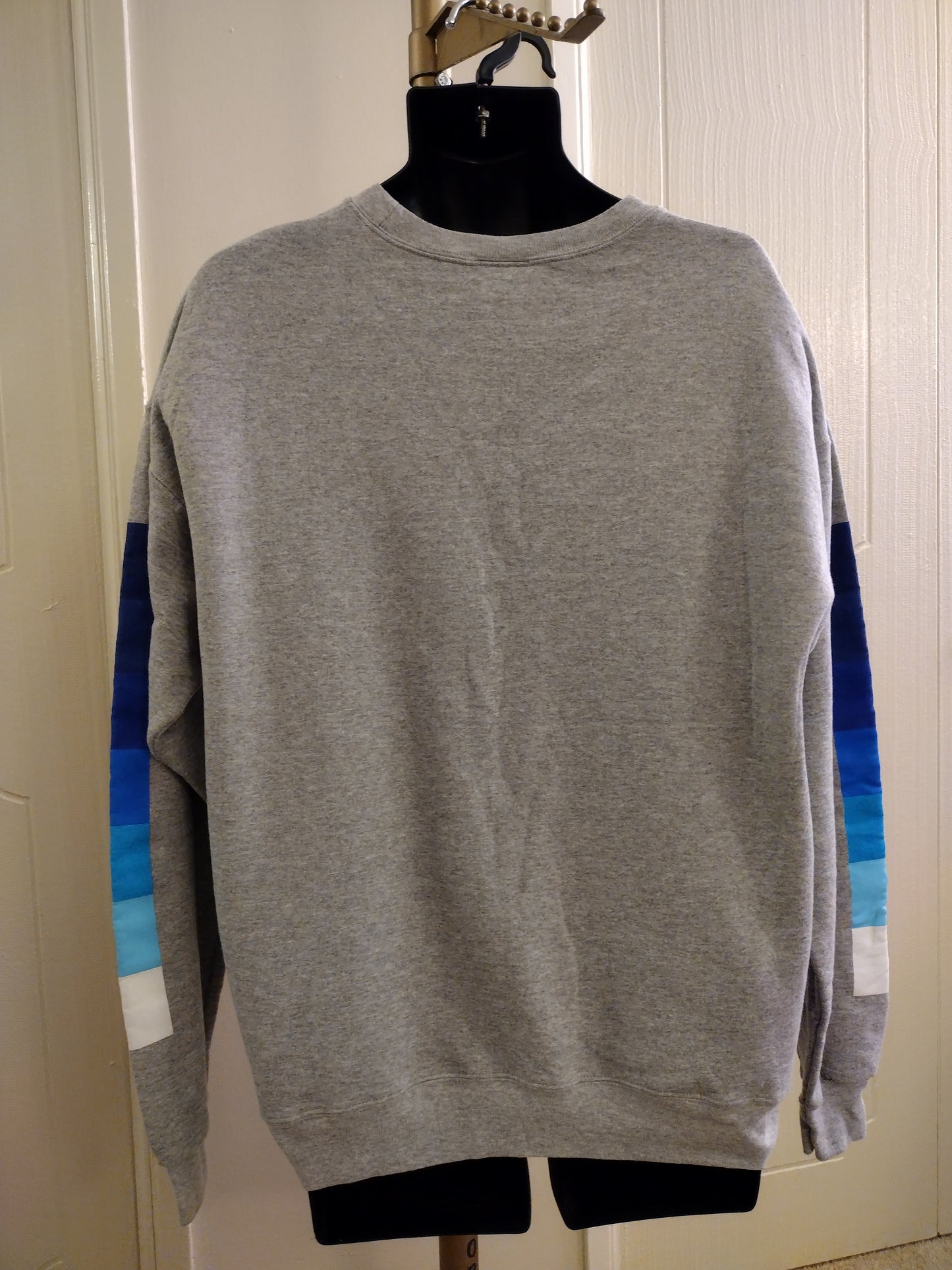 Disney Sweater Logo Gray/Blue Long Sleeve