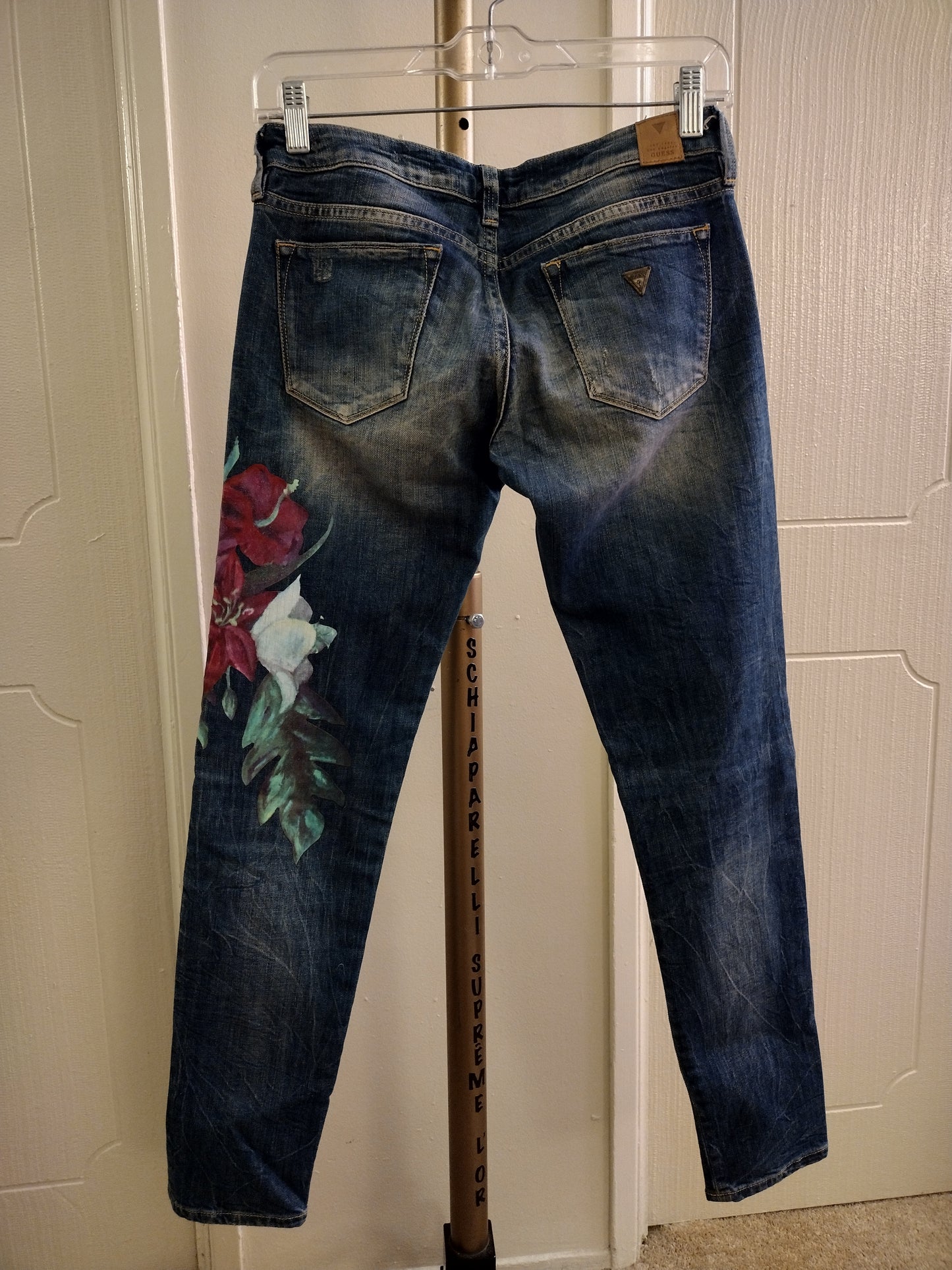 Guess Low Rise Skinny Ultra Low Jeans
