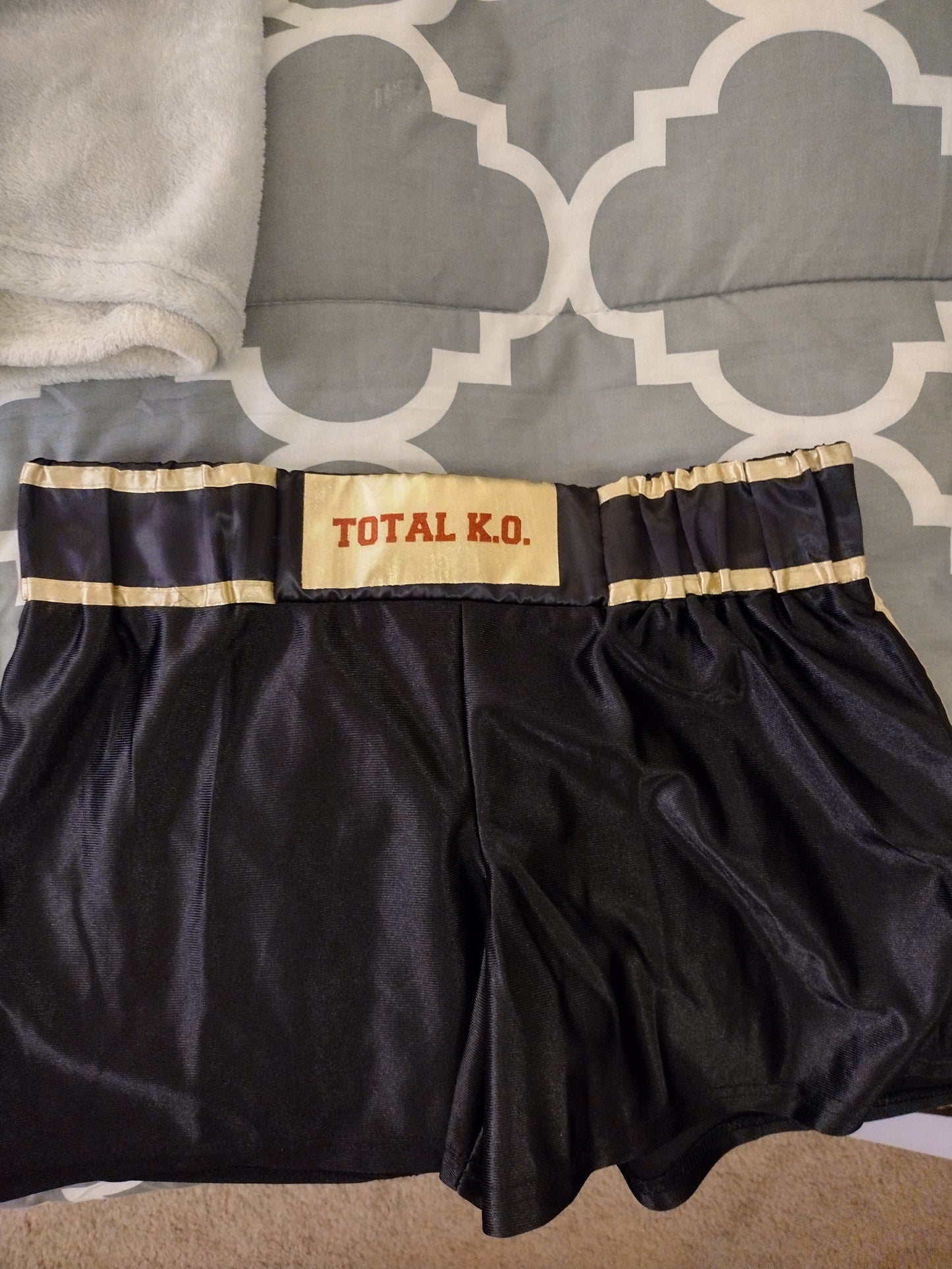 Total K.O Adult Boxer Costume Boxing Shorts