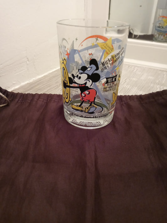 McDonald’s Walt Disney World 100 Years Of Magic Glass Cup