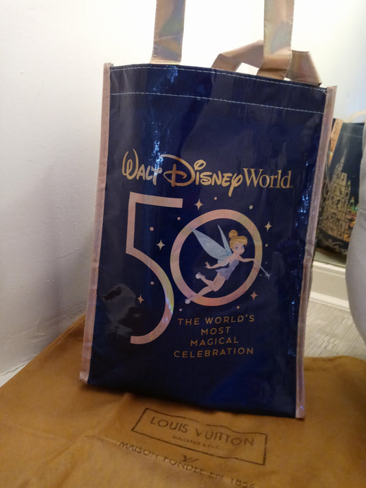 Disney World 50th Anniversary Small Reusable Tote -
