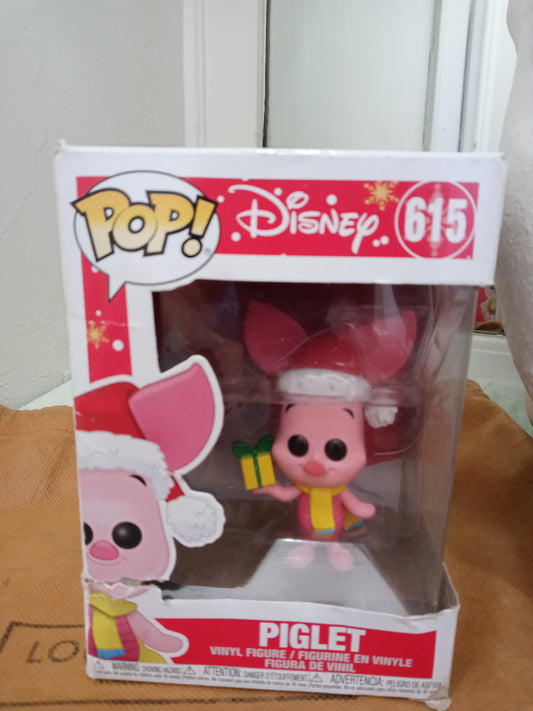 Funko Pop Disney's Piglet #615 with Pop Protector.