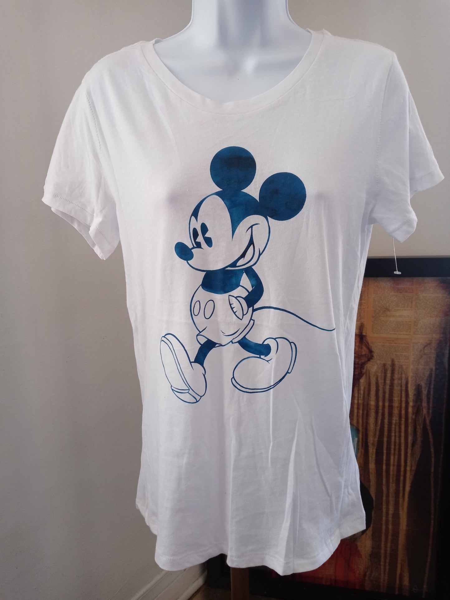 H&M Disney L.O.G.G Label Of Graded Goods Mickey Mouse Women's T Shirt