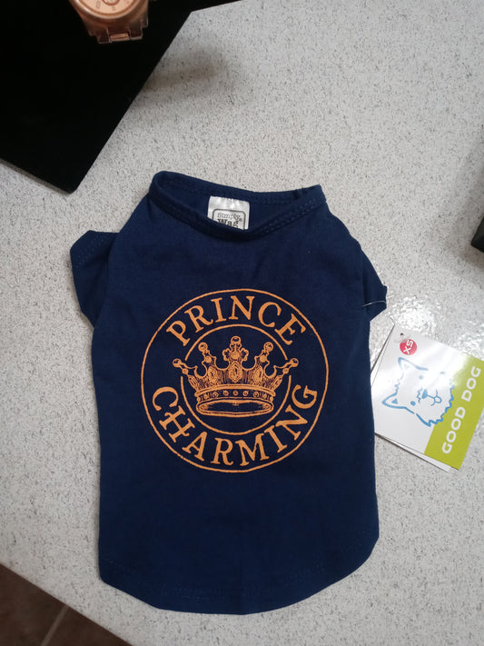 Prince Charming Dog Shirt