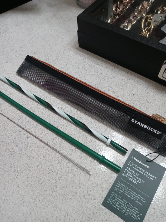 Starbucks 2023 Reusable Straws Set