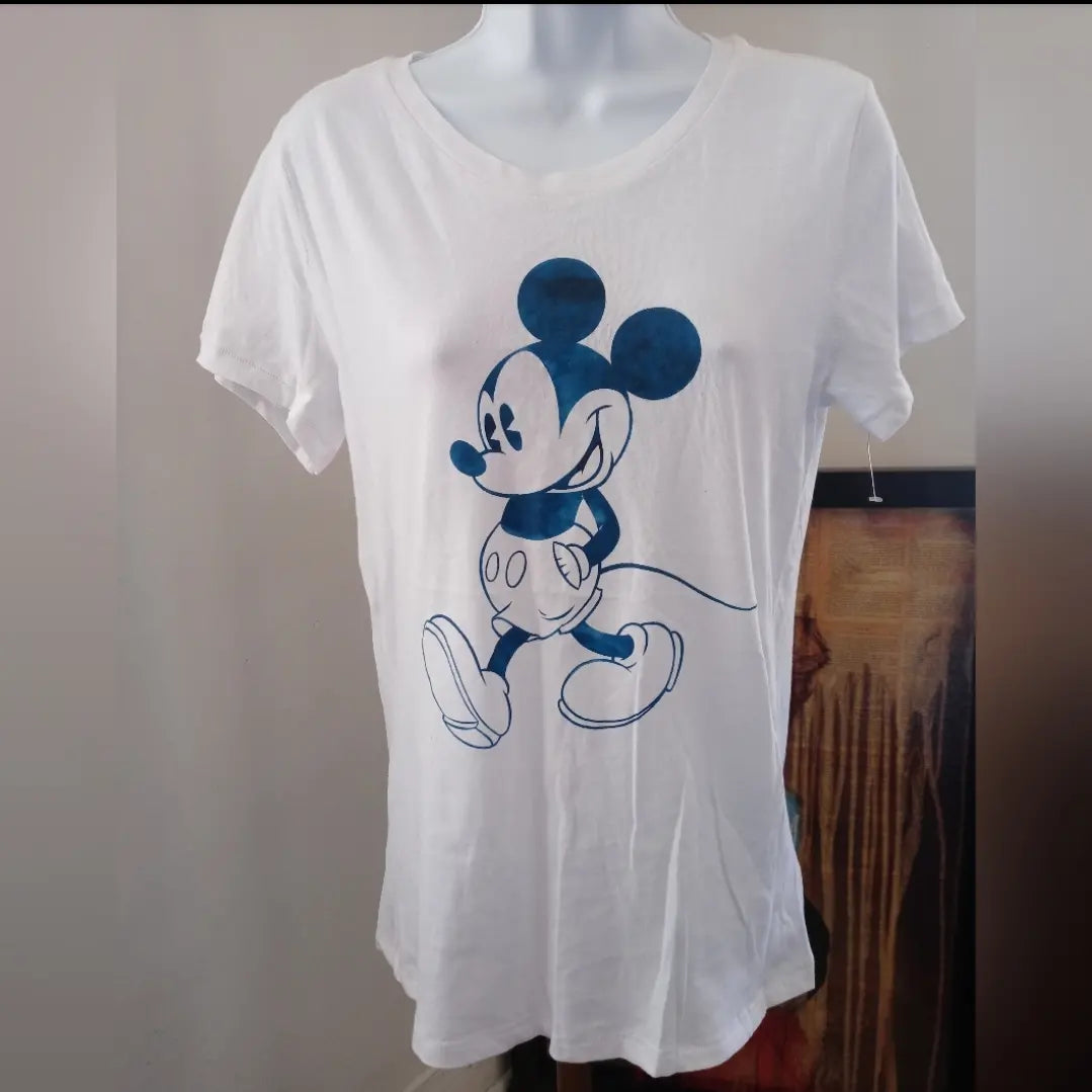 H&M Disney L.O.G.G Label Of Graded Goods Mickey Mouse Women's T Shirt